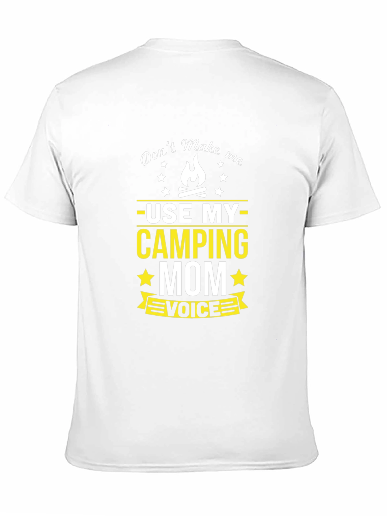 Black Camping Mom Voice Graphic T-Shirt view 11
