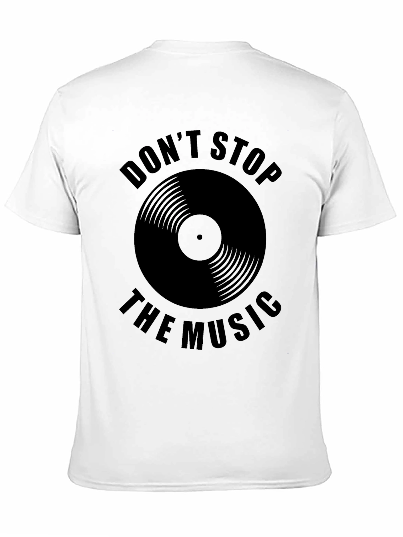 Black Don't Stop the Music Graphic Tee view 11