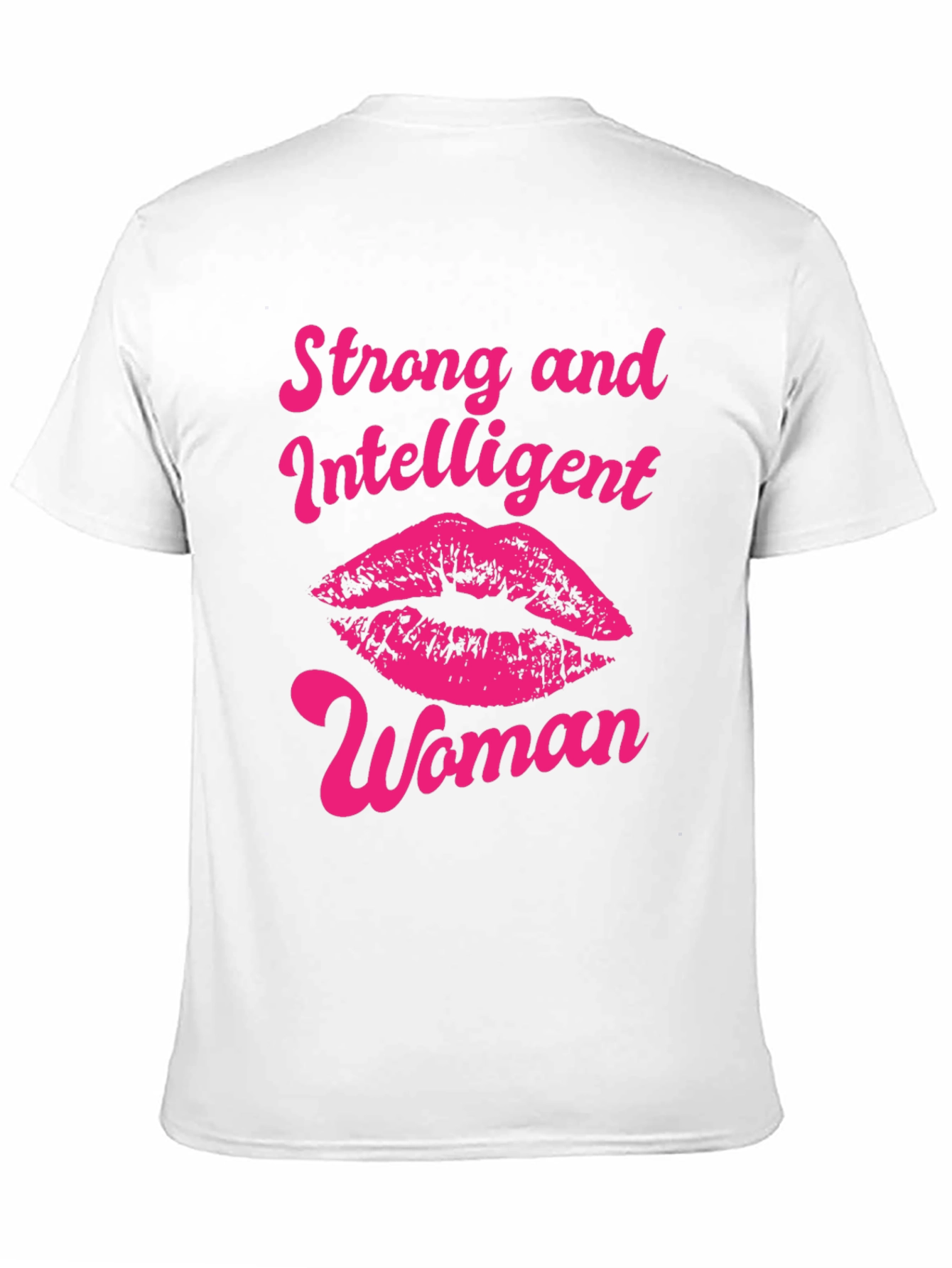 Black Strong Intelligent Woman Lips Graphic T-Shirt view 11