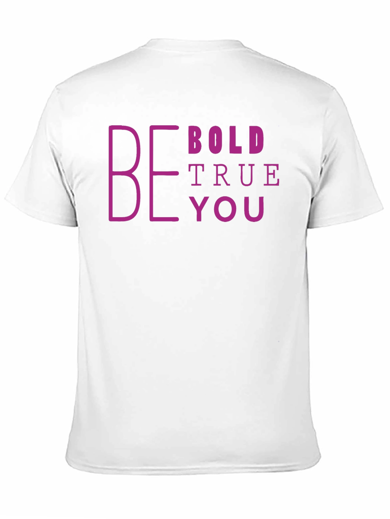 Black Be Bold True You Graphic Tee - Black view 11