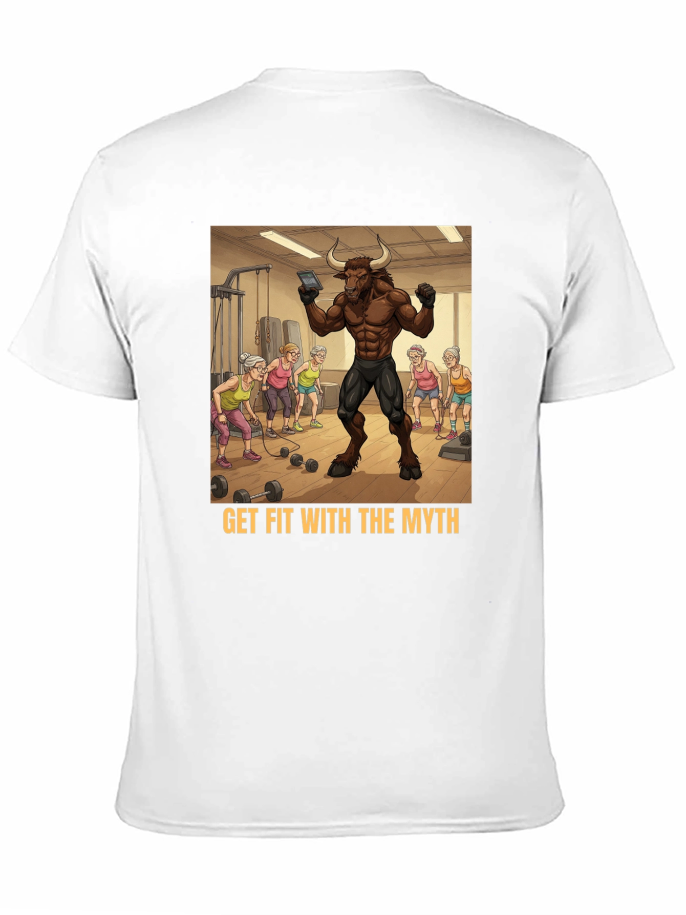 Black Get Fit With The Myth Tee view 11