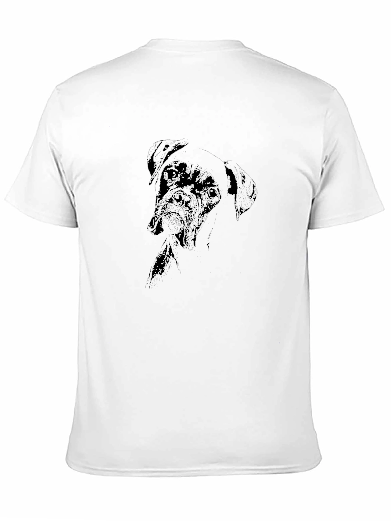 Black Dog Silhouette Graphic T-Shirt view 11