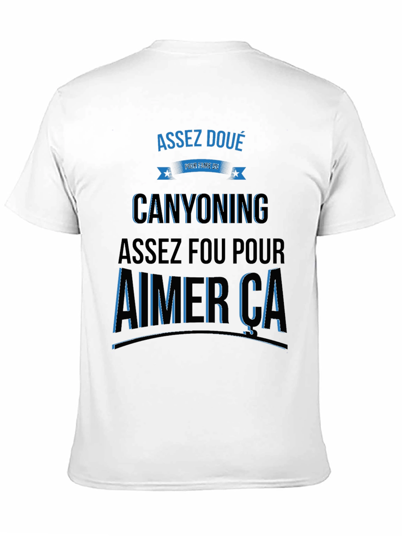 Black Assez Doue Canyoning T-Shirt Black view 11
