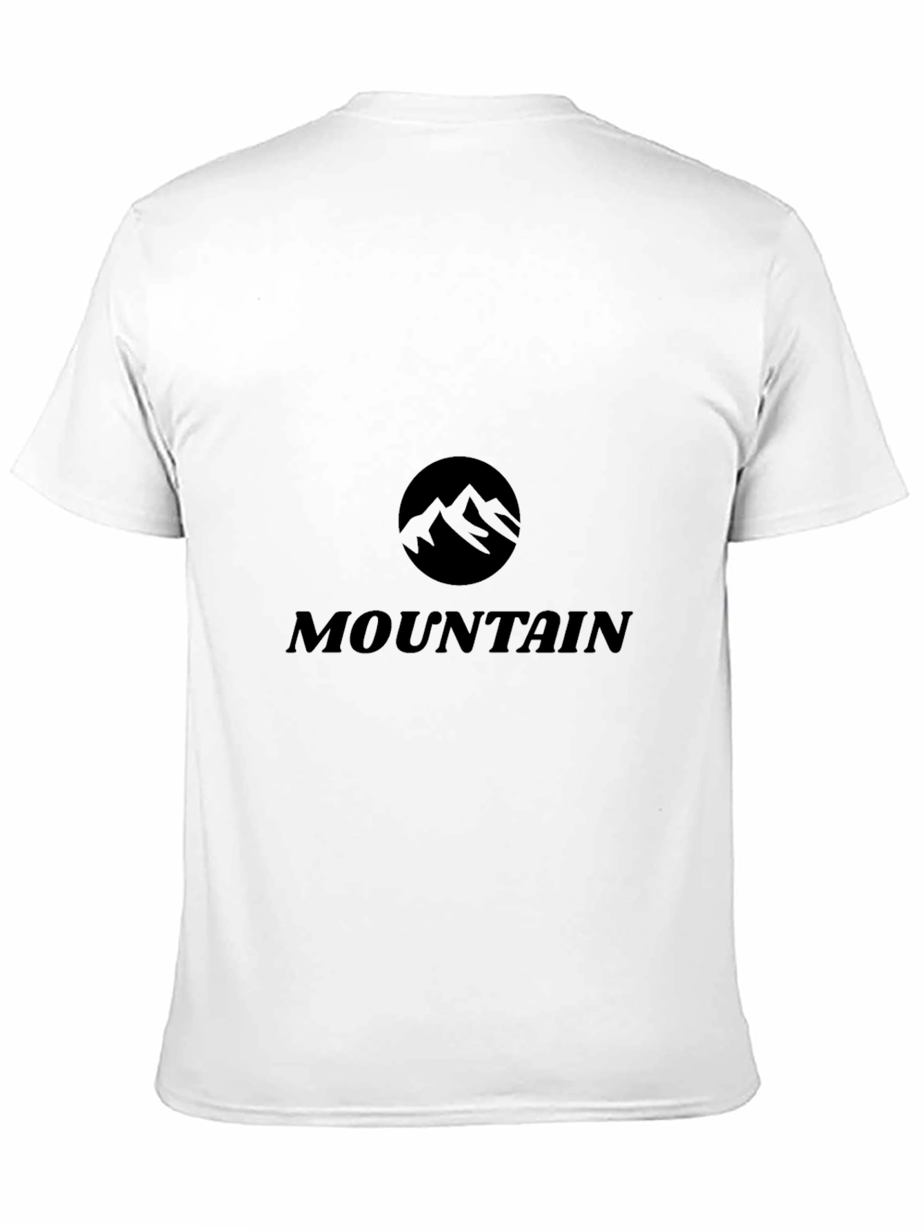 Black Mountain Graphic T-Shirt - Black Cotton Tee view 11