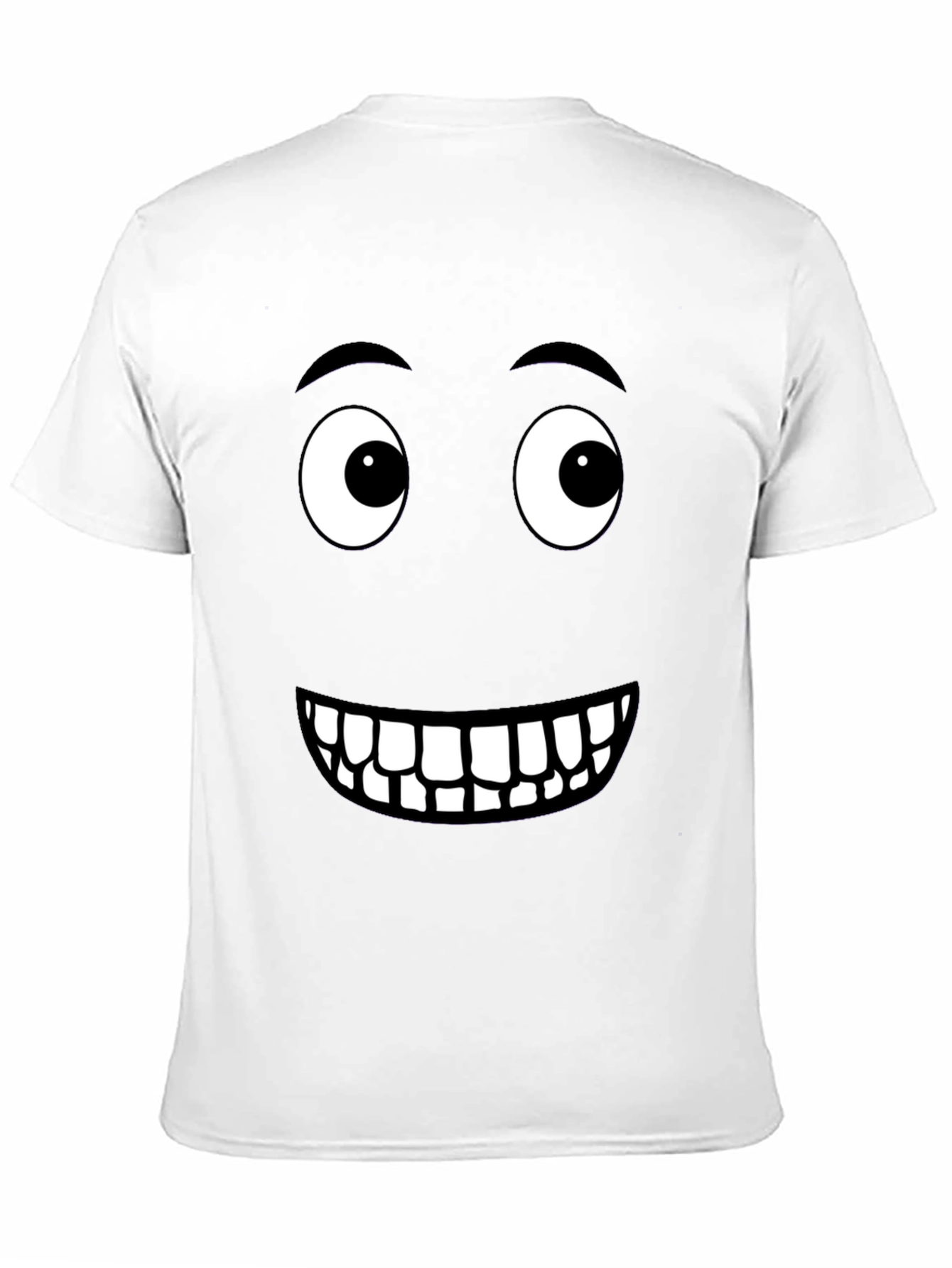 Black Funny Face Graphic T-Shirt view 11