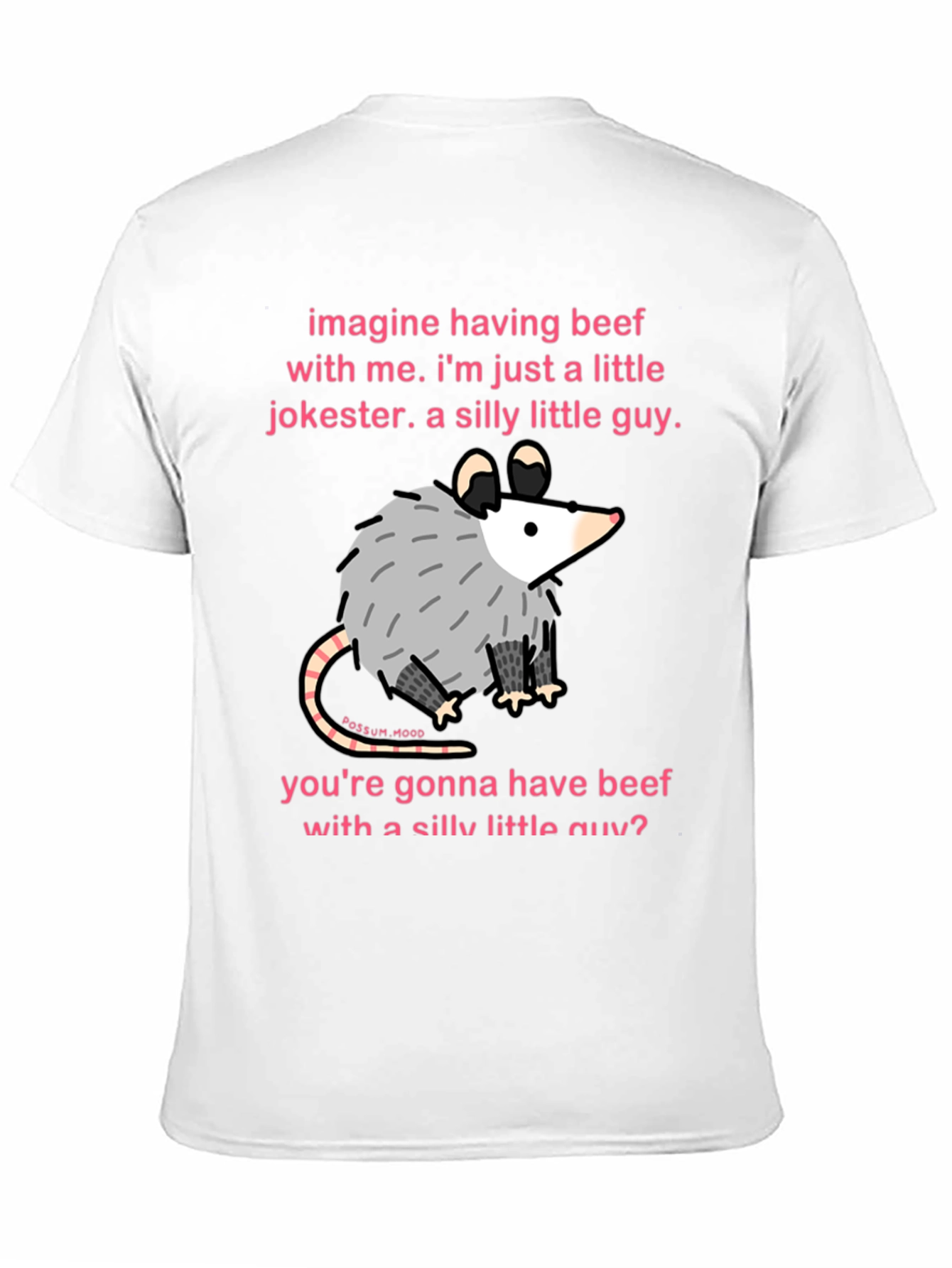 Black Silly Little Guy Possum Tee view 11