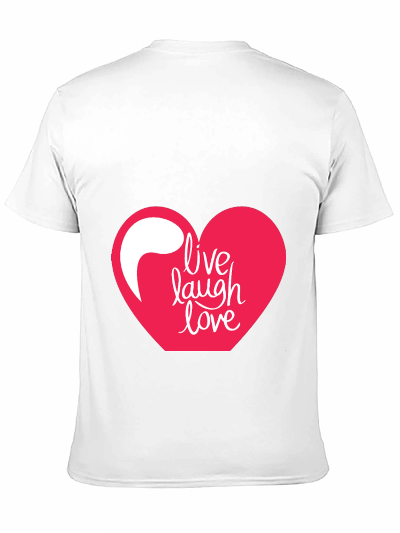 Black Live Laugh Love T-Shirt view 11