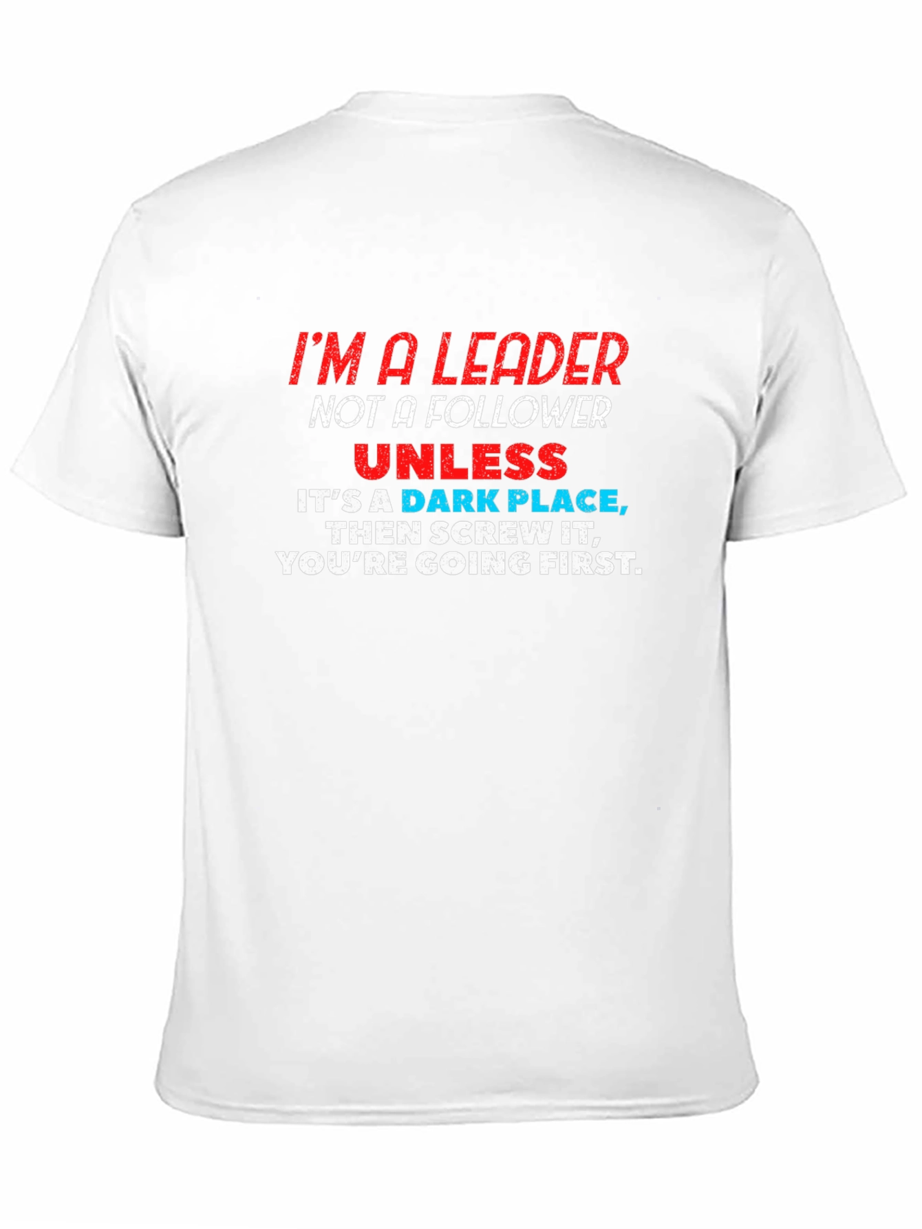 Black I'm A Leader Graphic T-Shirt view 11