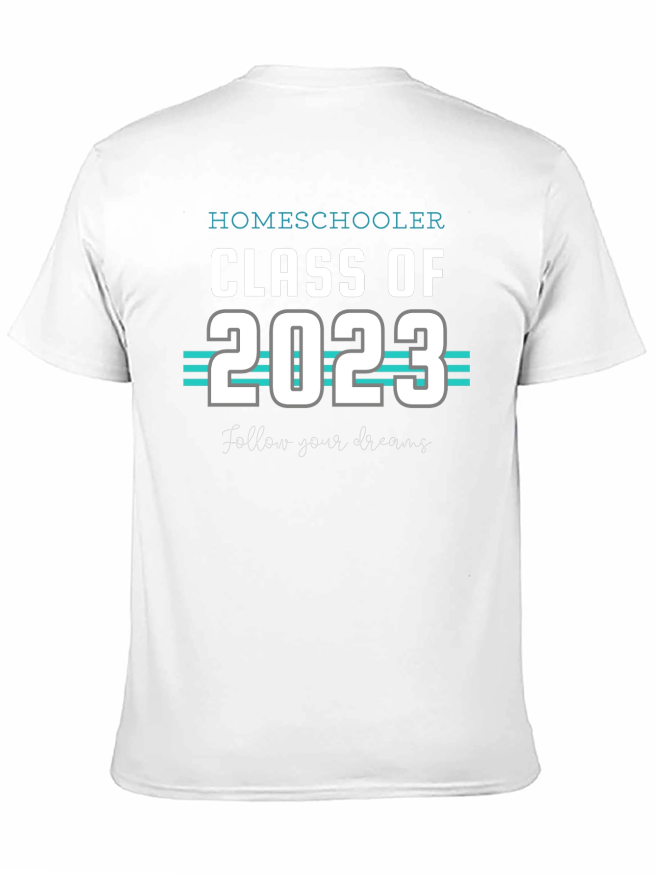 Black Homeschooler Class of 2023 Graduation T-Shirt view 11