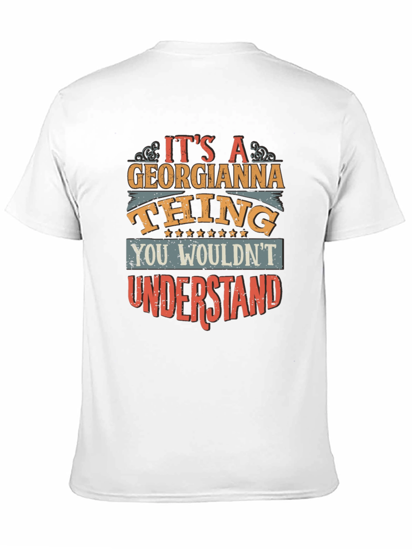 Black It's a Georgianna Thing - Graphic T-Shirt view 11