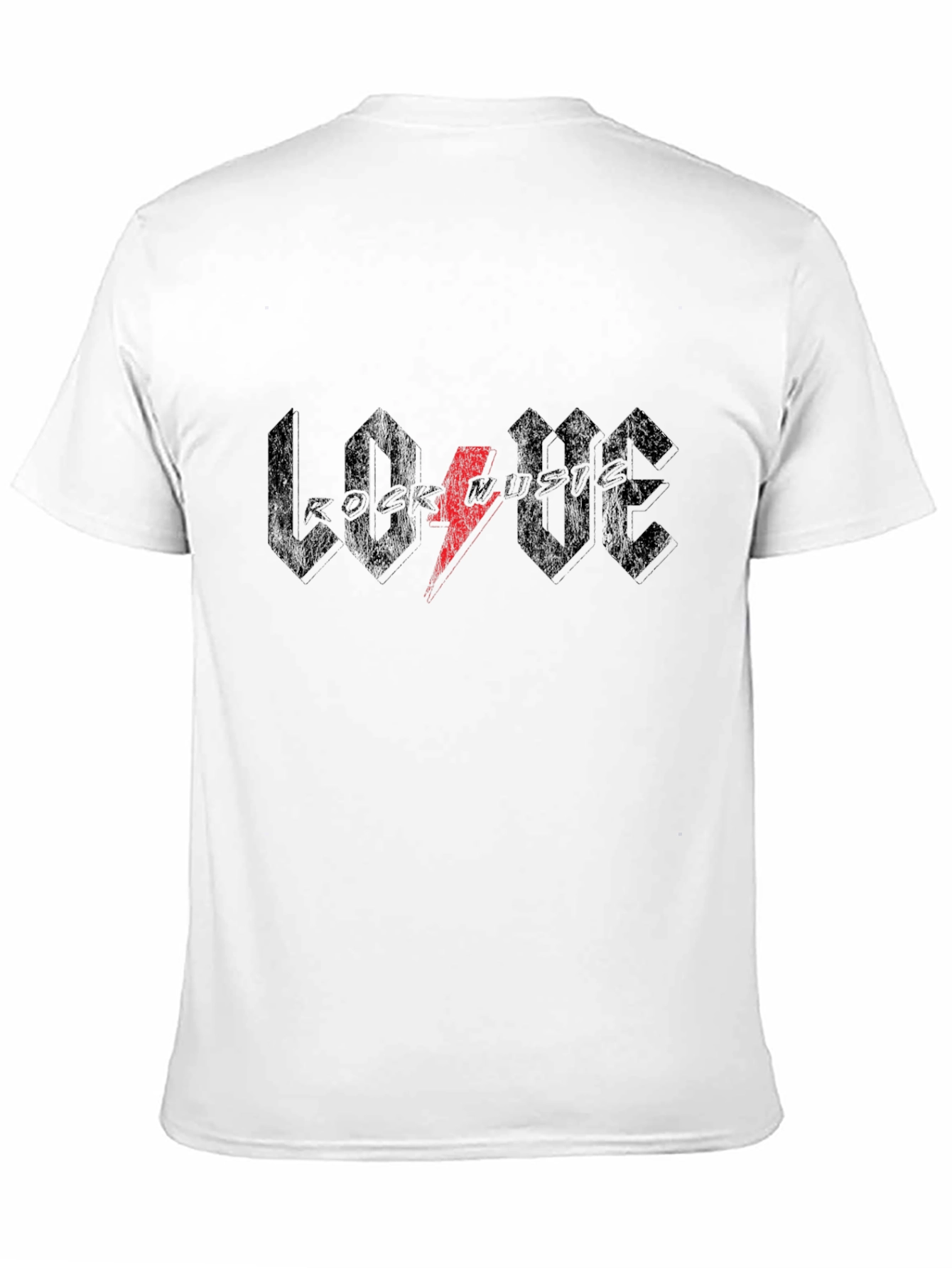 Black Rock Music Inspired T-Shirt - Black view 11