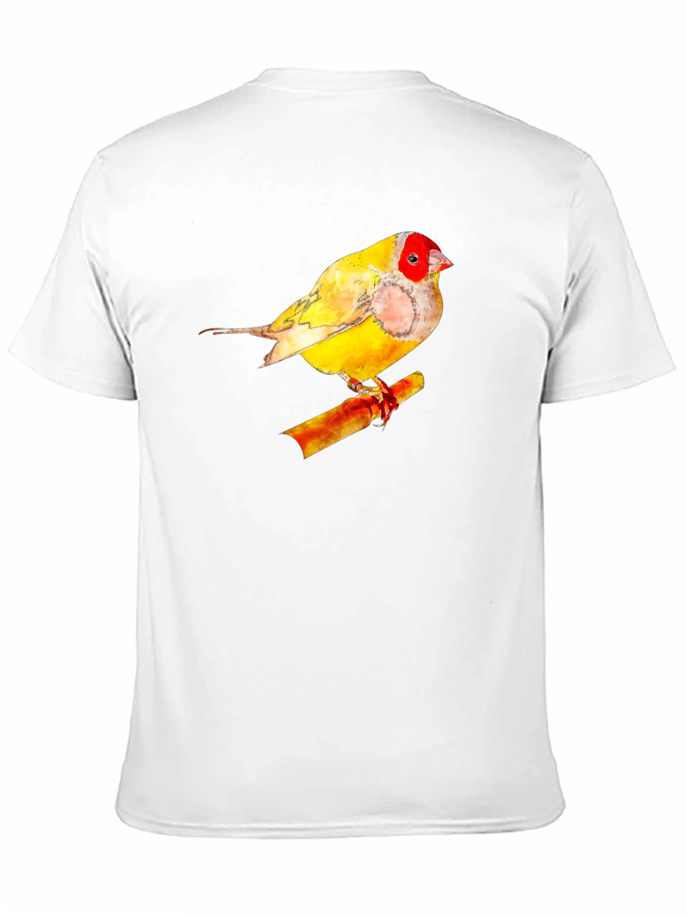 Black Watercolor Bird Graphic Tee view 11