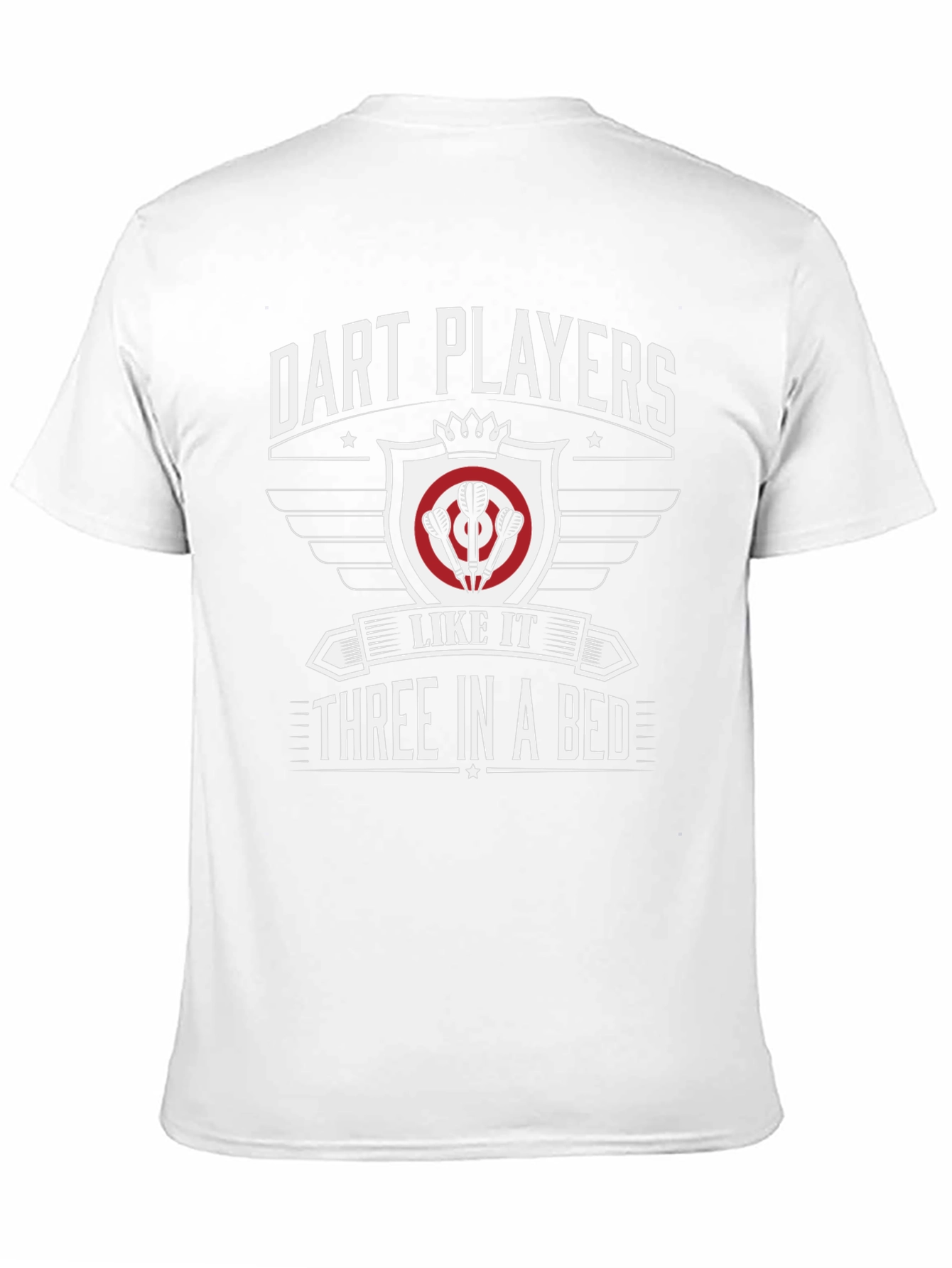 Black Dart Players Three In A Bed Graphic T-Shirt view 11