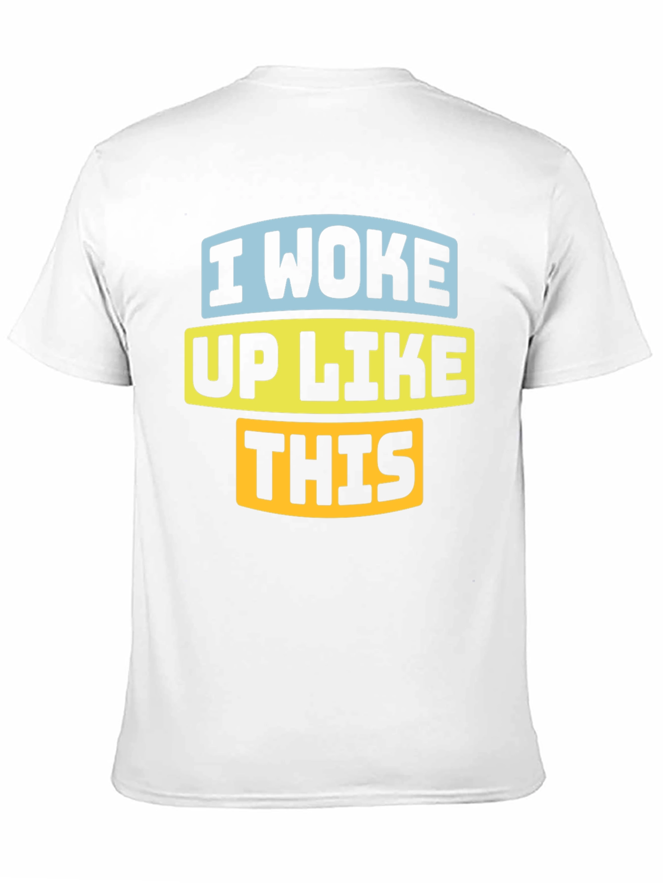 Black I Woke Up Like This Graphic Tee view 11