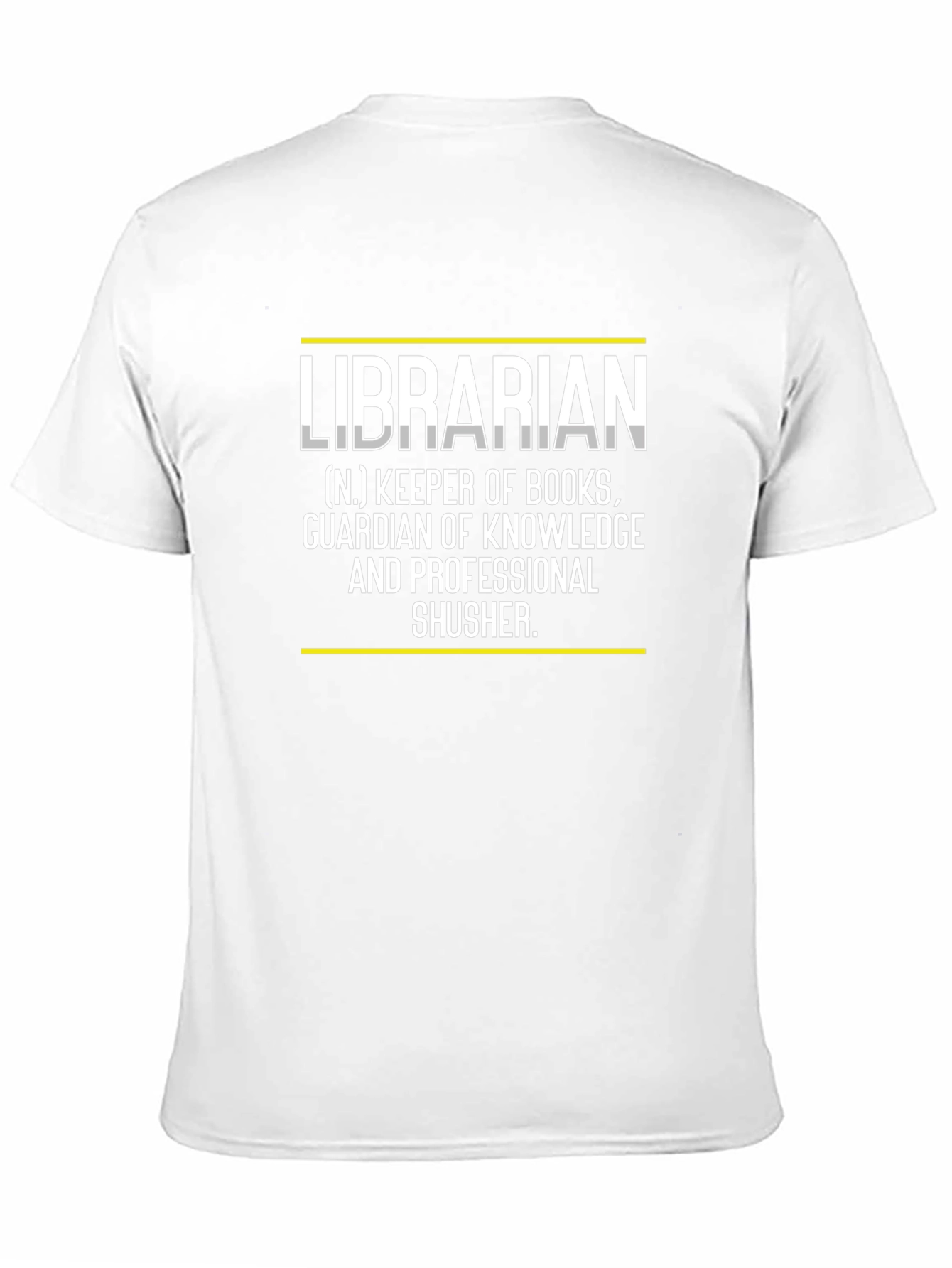 Black Librarian Definition Black T-Shirt view 11