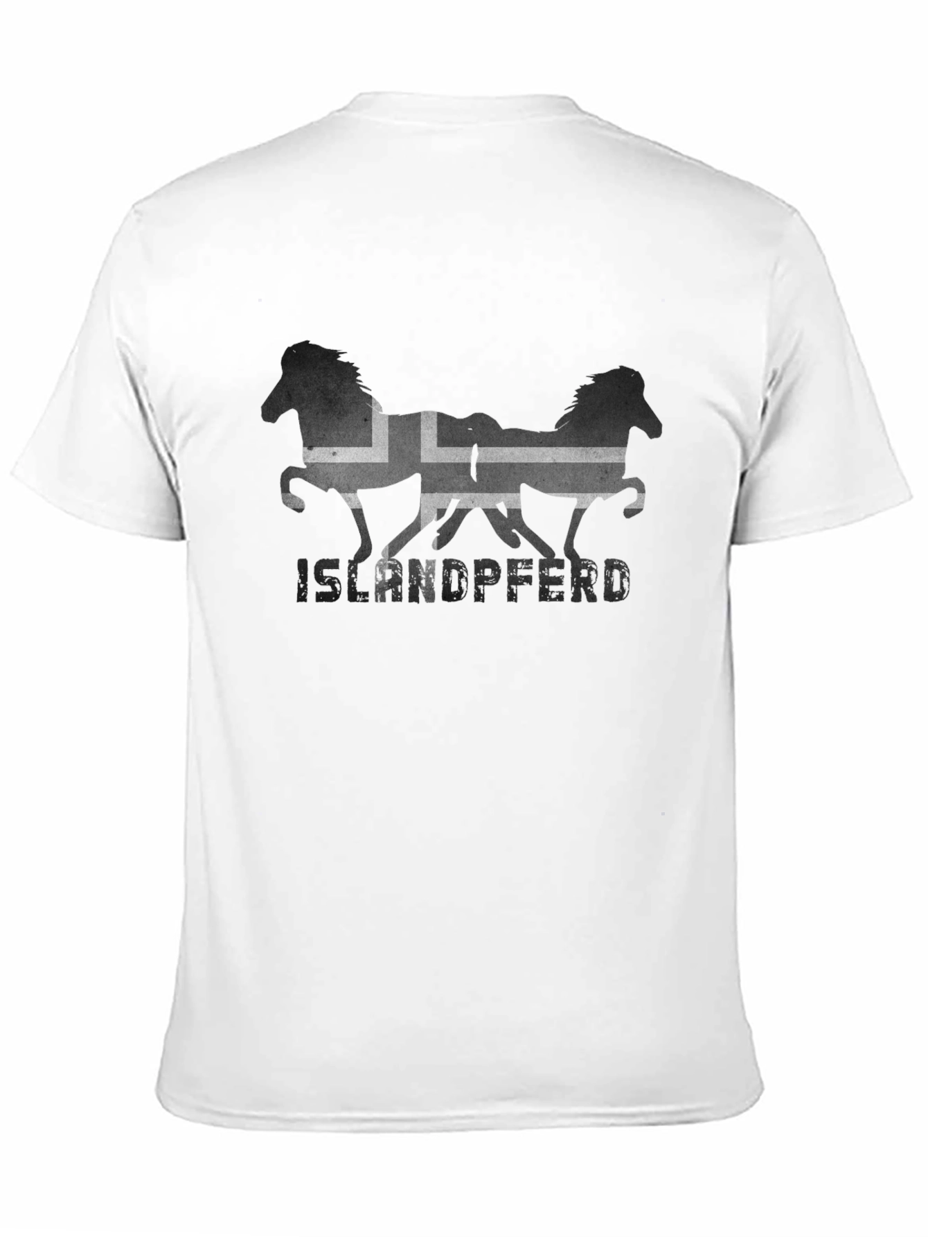 Icelandic Horse Flag Graphic T-Shirt - 11