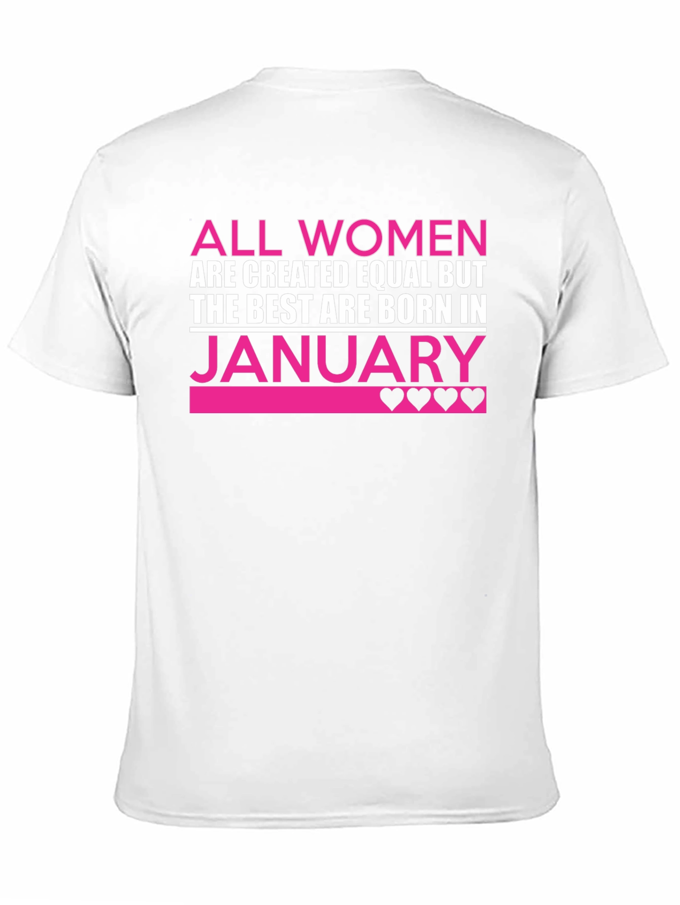 Women's January Birthday T-Shirt - 11