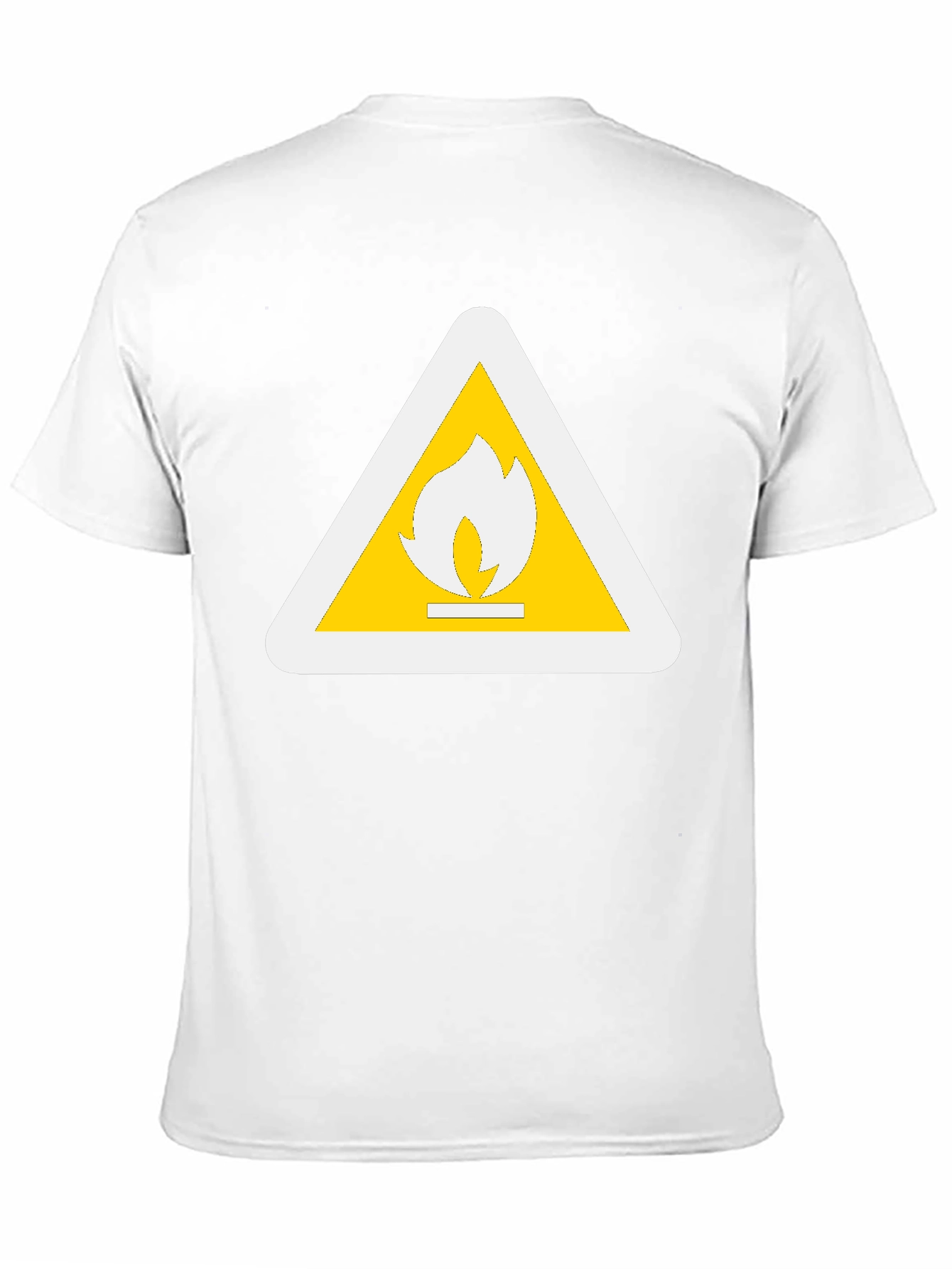 Black Flammable Hazard T-Shirt view 11