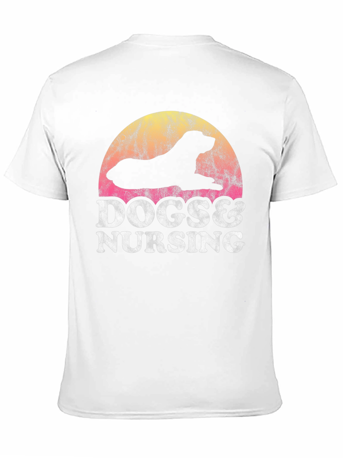 Black Dogs & Nursing Graphic Tee - Black view 11