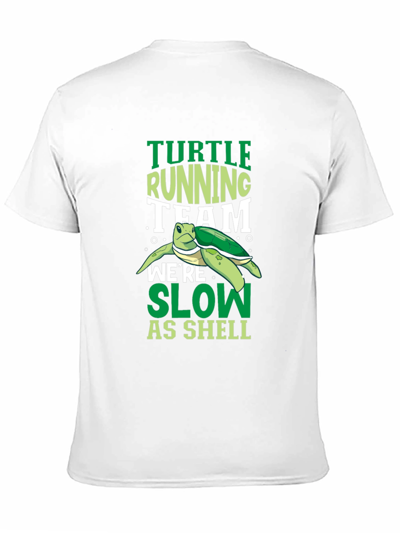 Black Turtle Running Team Graphic T-Shirt view 11