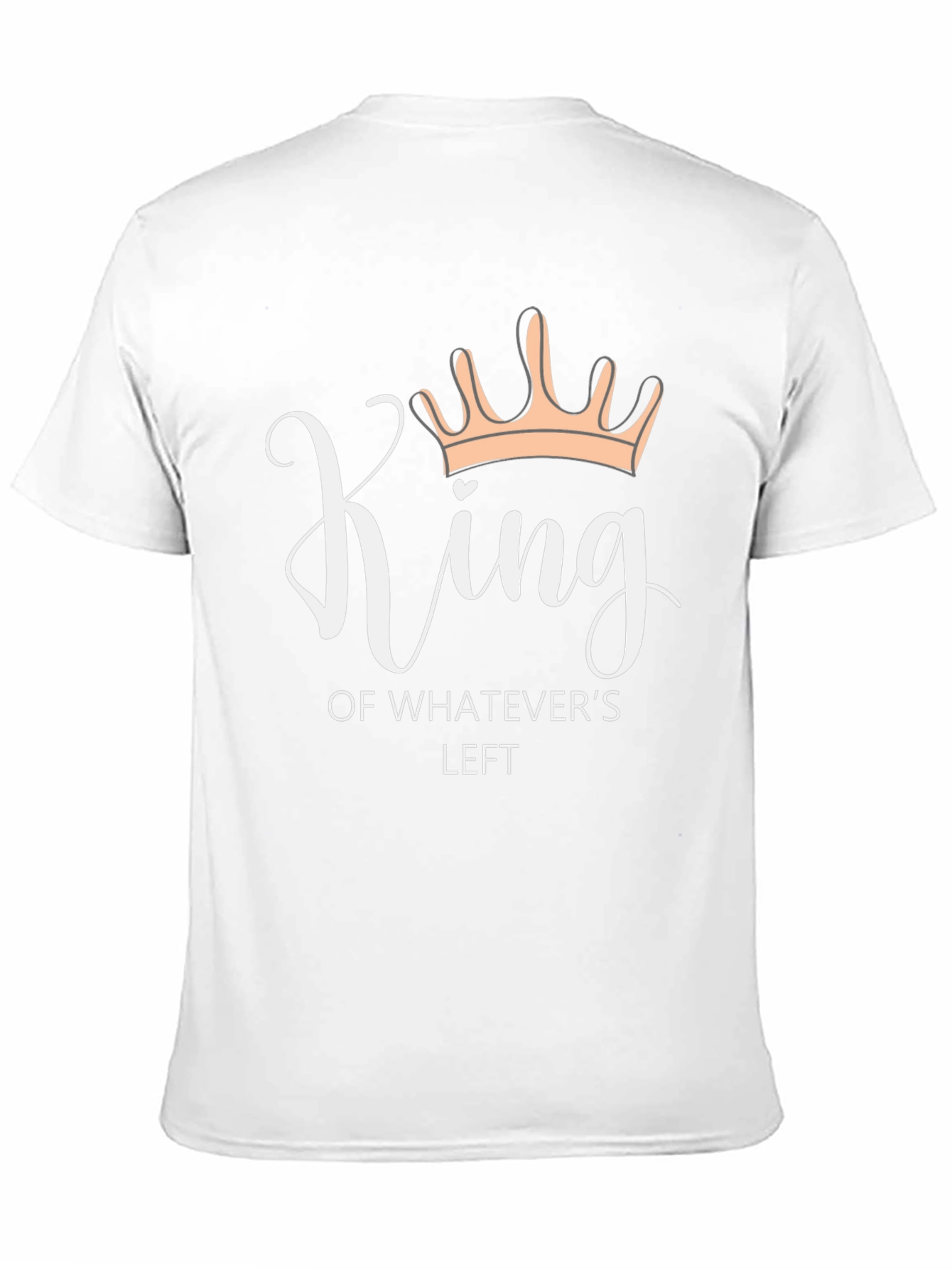 Black King Of Whatever's Left Graphic Tee view 11