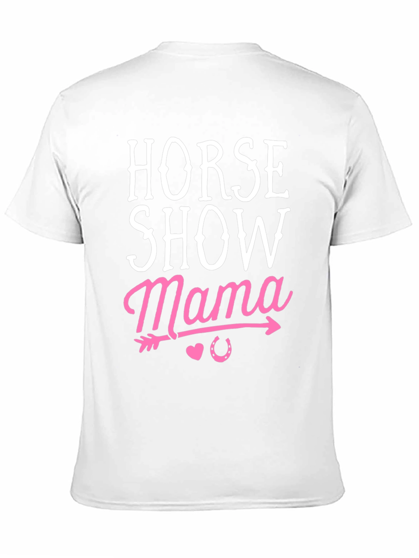 Black Horse Show Mama Tee - Equestrian Mom Gift view 11