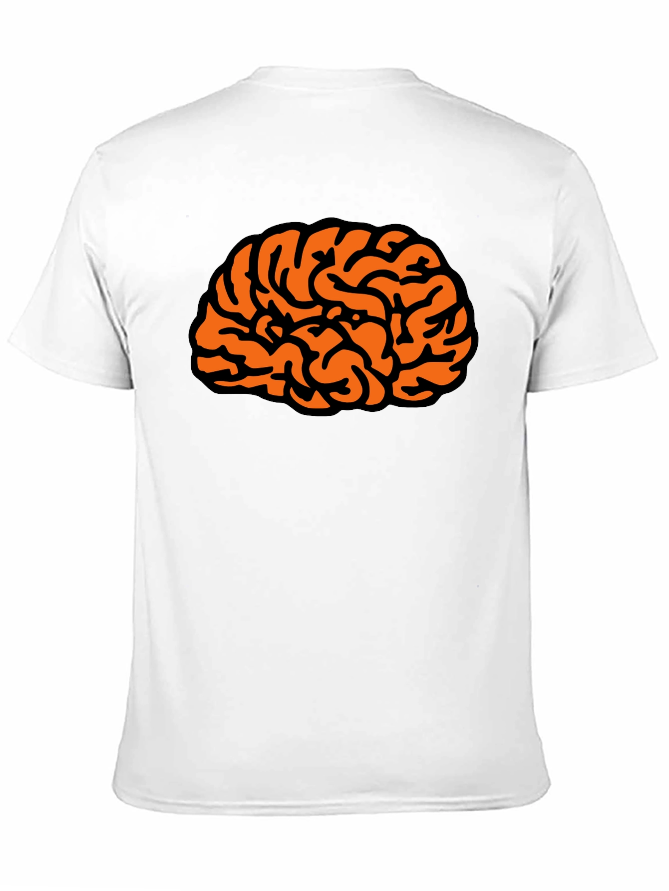 Black Brain Graphic Tee - Black Short Sleeve Shirt view 11