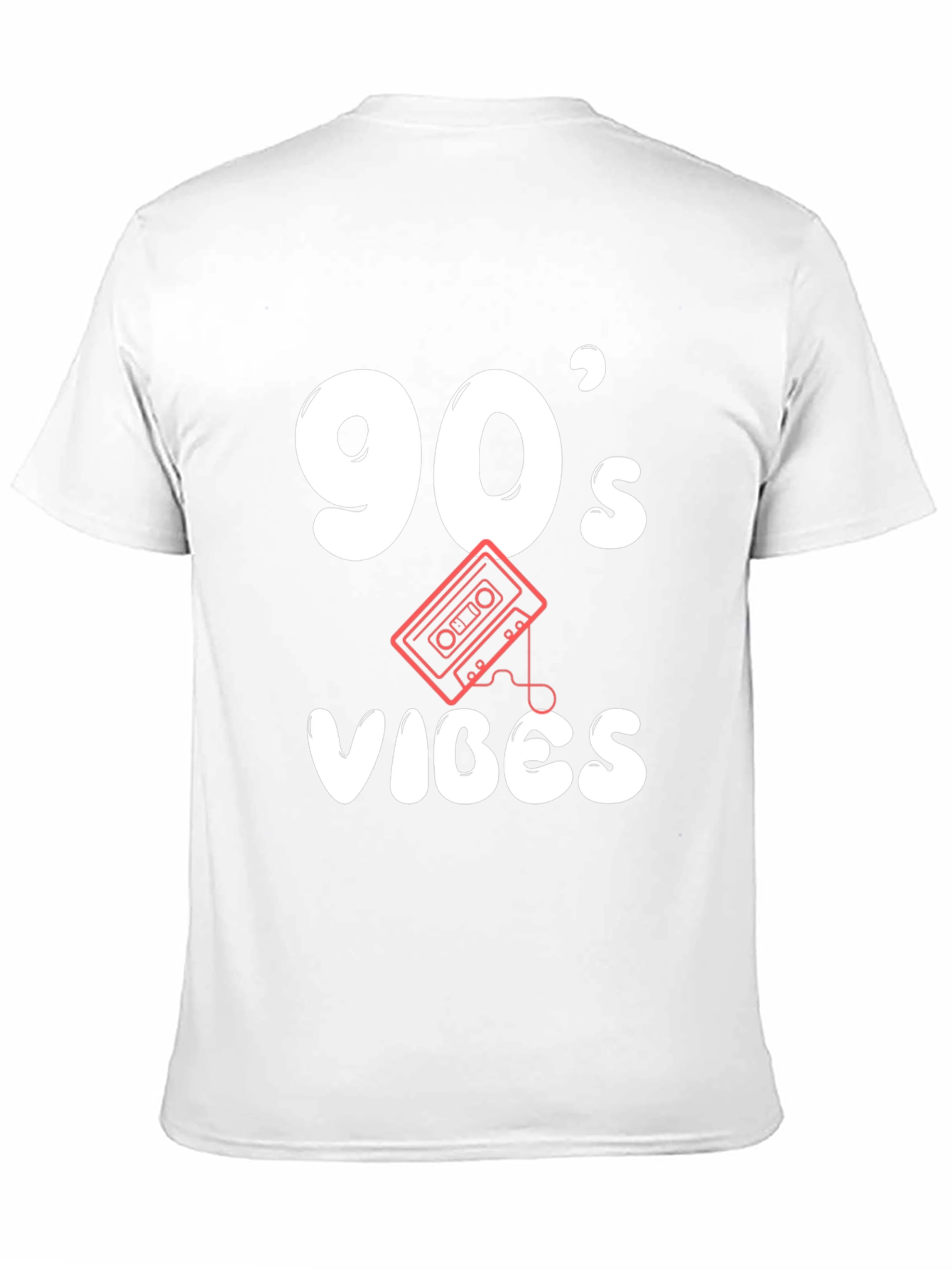 Black 90's Vibes Black Graphic Tee view 11