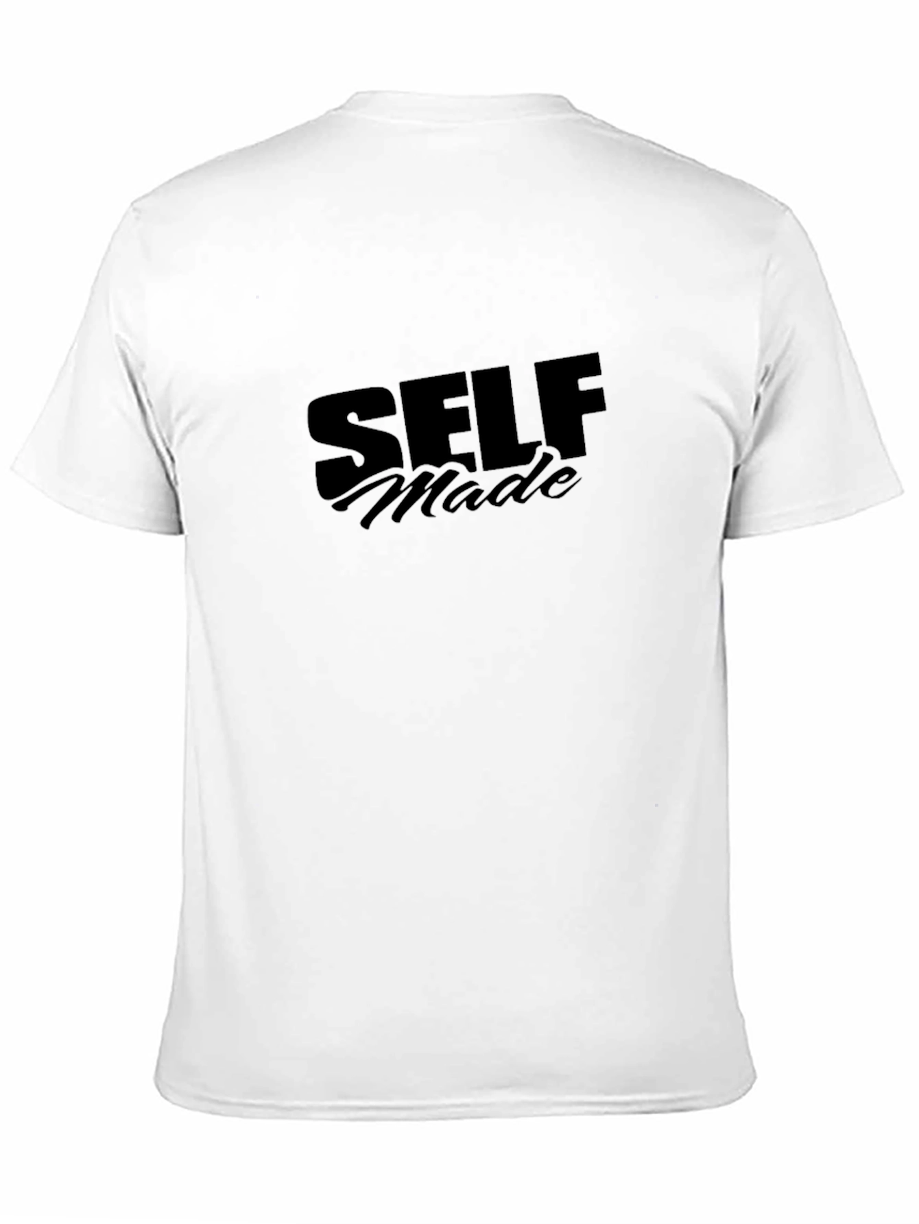 Black Self Made Graphic Tee - Classic Black view 11