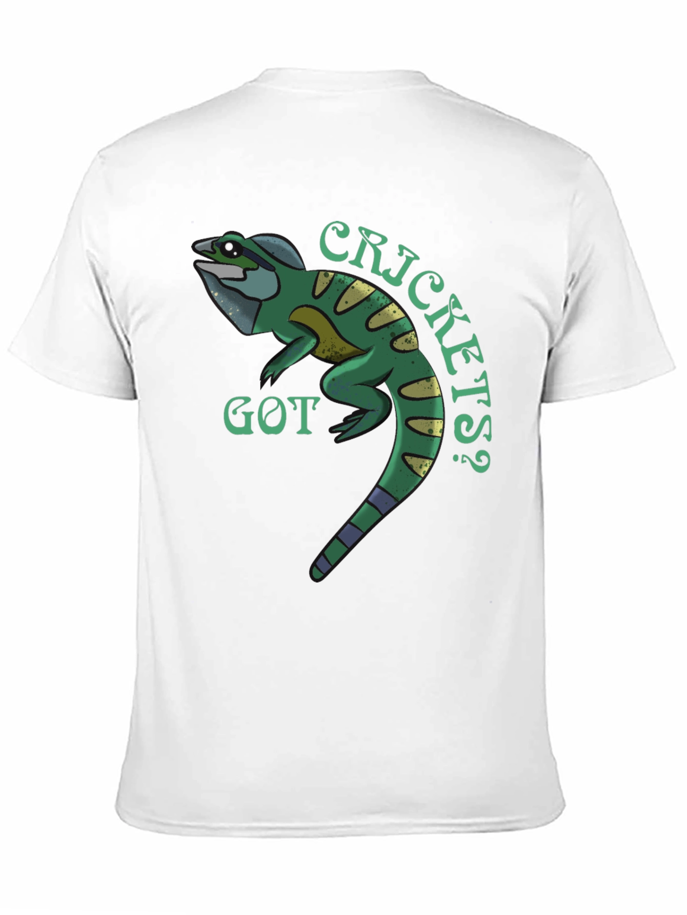 Black Got Crickets? Graphic Print Tee view 11
