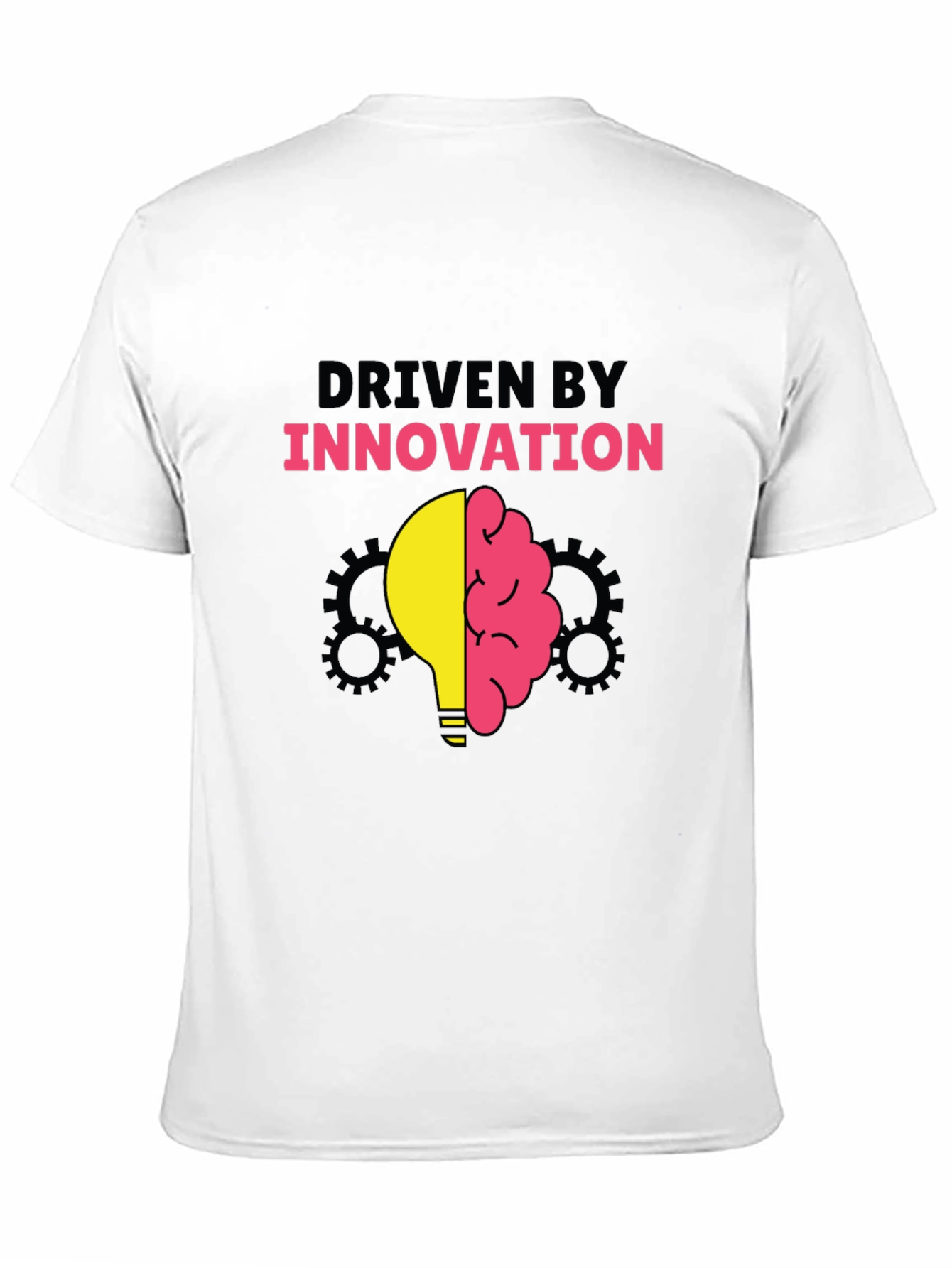 Black Driven By Innovation Graphic T-Shirt view 11