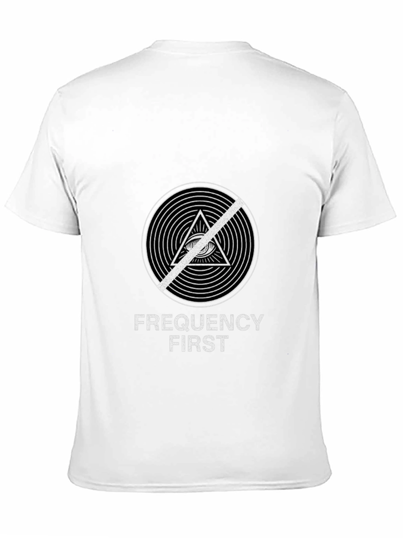 Black Frequency First Graphic Black T-Shirt view 11