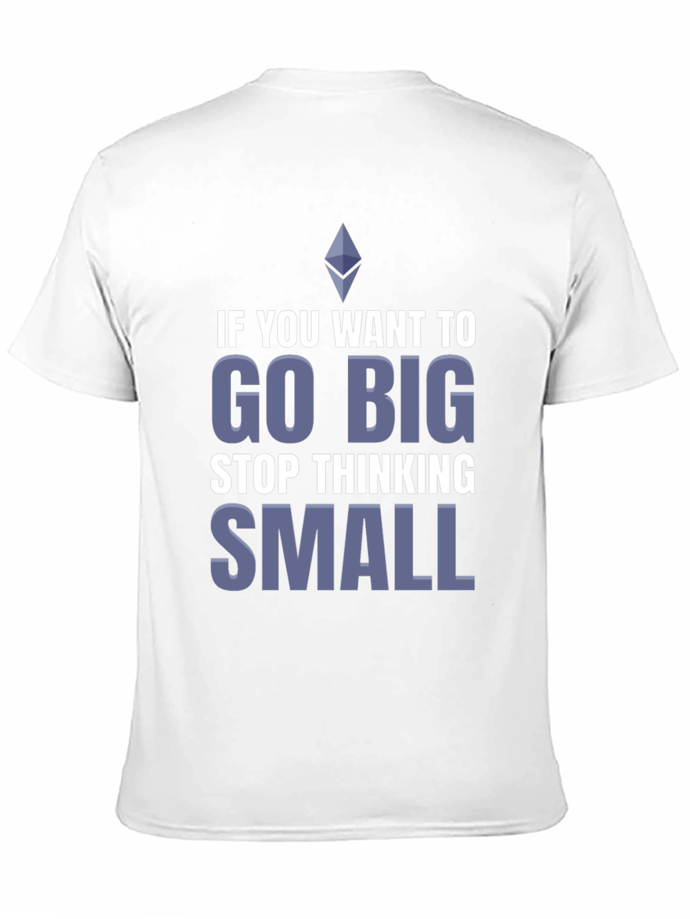 Black Go Big Motivational Graphic Tee - Black T-Shirt view 11