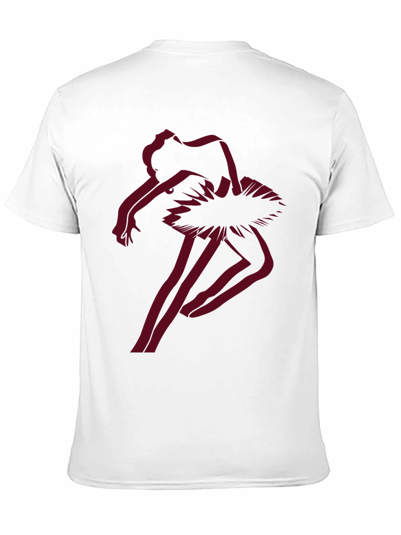 Black Ballerina Graphic Tee - Unique Dance T-Shirt view 11