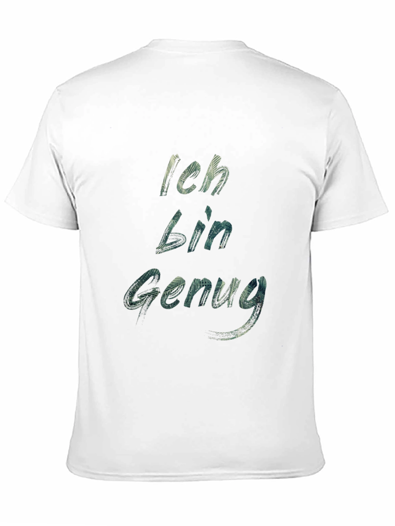 Black Ich Bin Genug T-Shirt - Black view 11