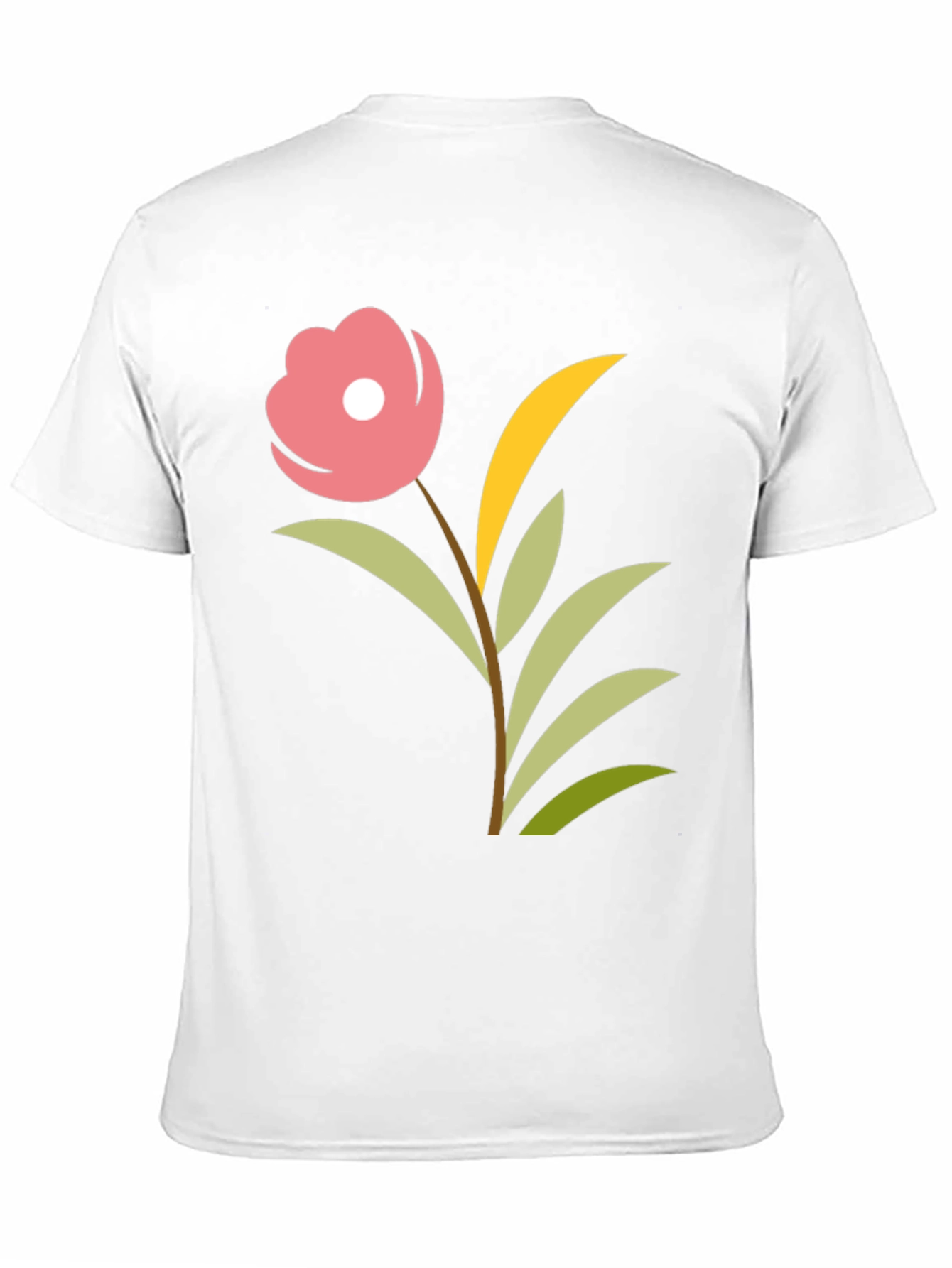 Black Floral Graphic Tee - Black view 11