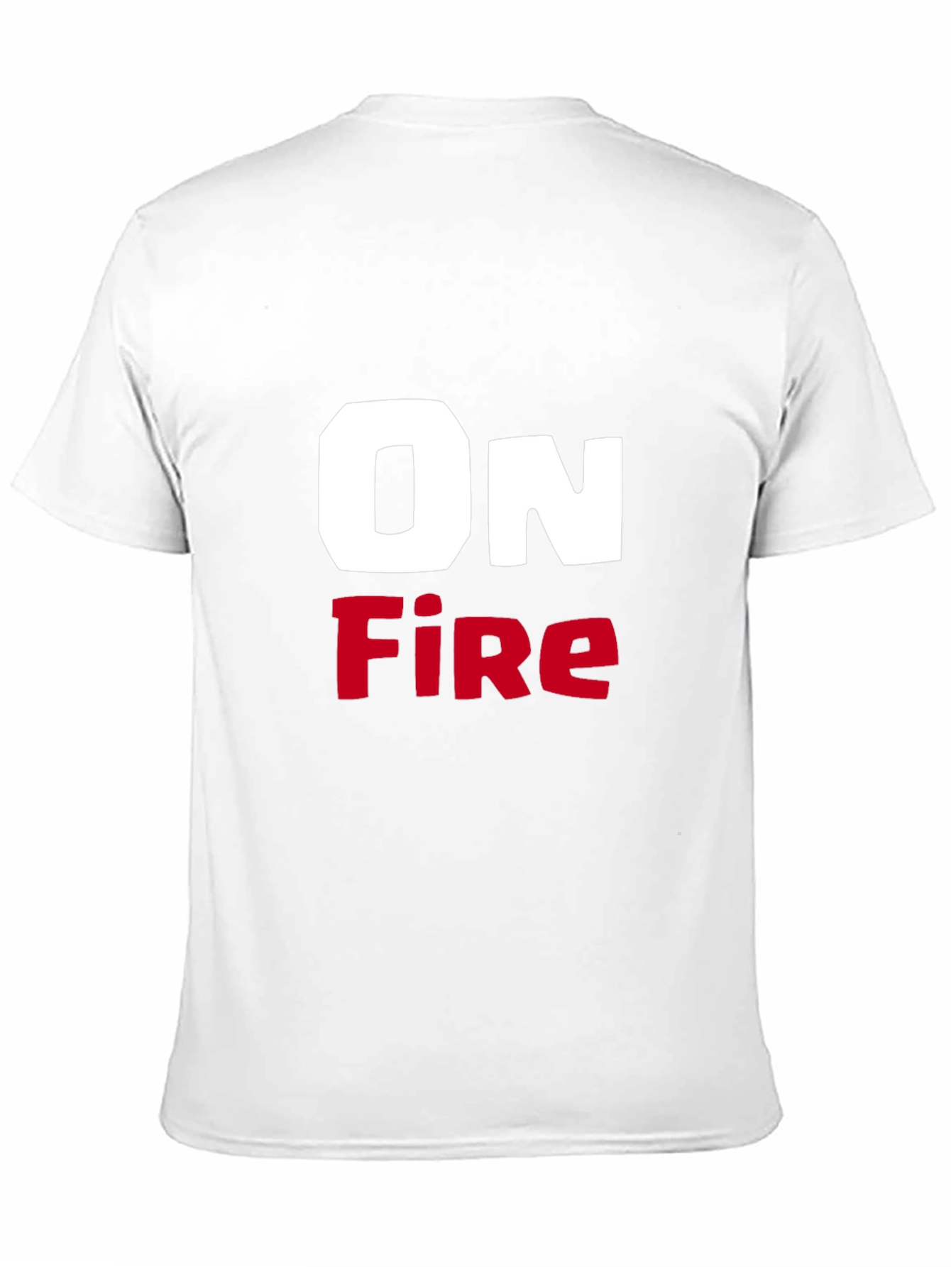 Black On Fire Graphic T-Shirt - Bold Statement Tee view 11