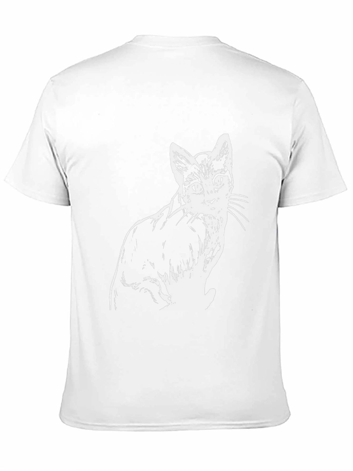 Black Cat Graphic T-Shirt - Stylish Black Tee view 11