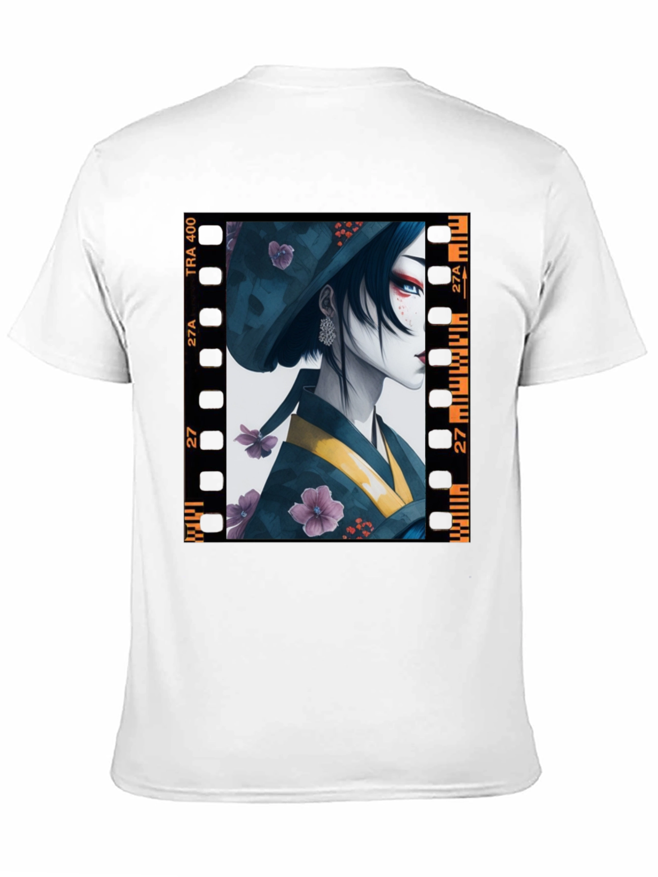 Black Film Geisha Graphic Tee view 11