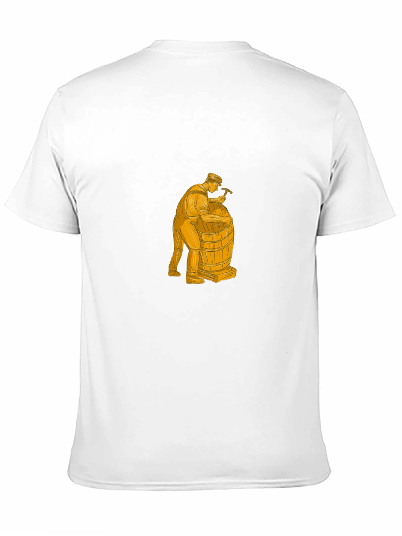 Black Cooper Crafting Barrel T-Shirt - Black view 11