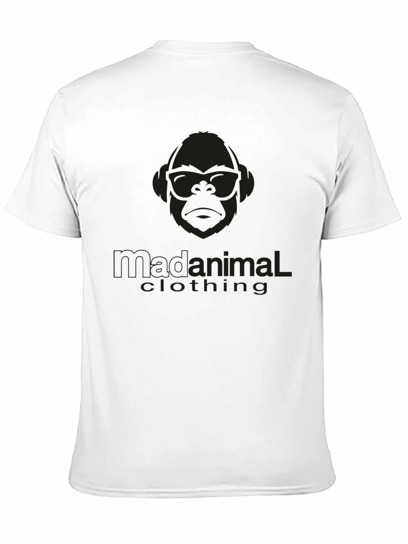Black Urban Animal Crew Neck T-Shirt view 11