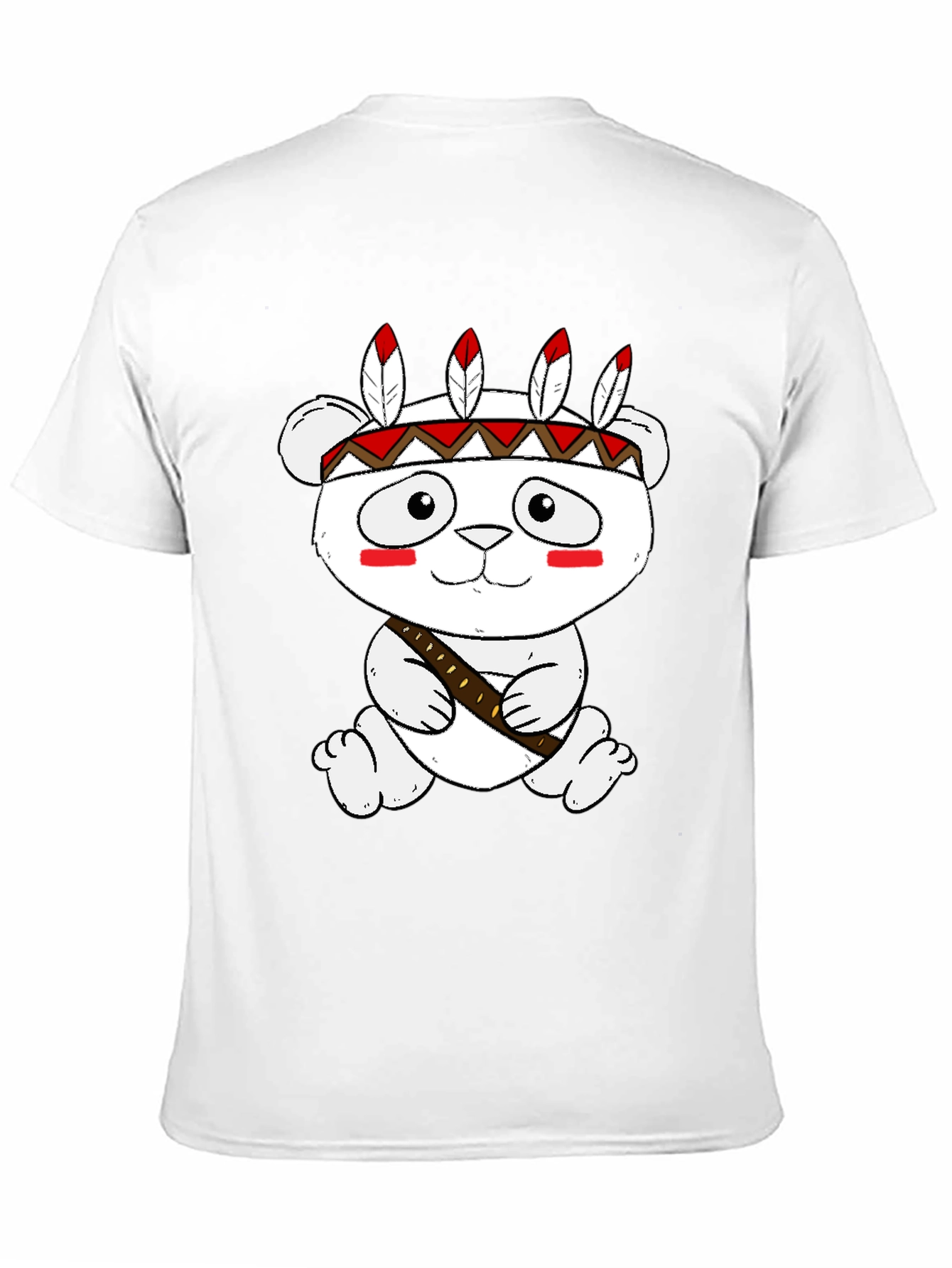 Black Native Bear T-Shirt - Black view 11