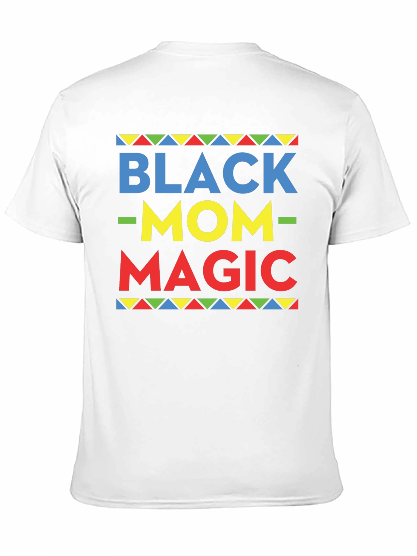 Black Black Mom Magic Graphic T-Shirt view 11