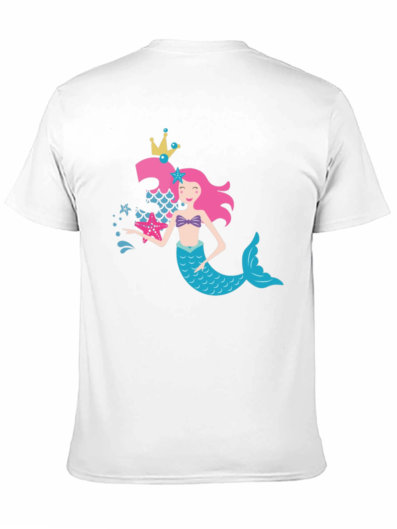 Mermaid Birthday Girl T-Shirt - 11