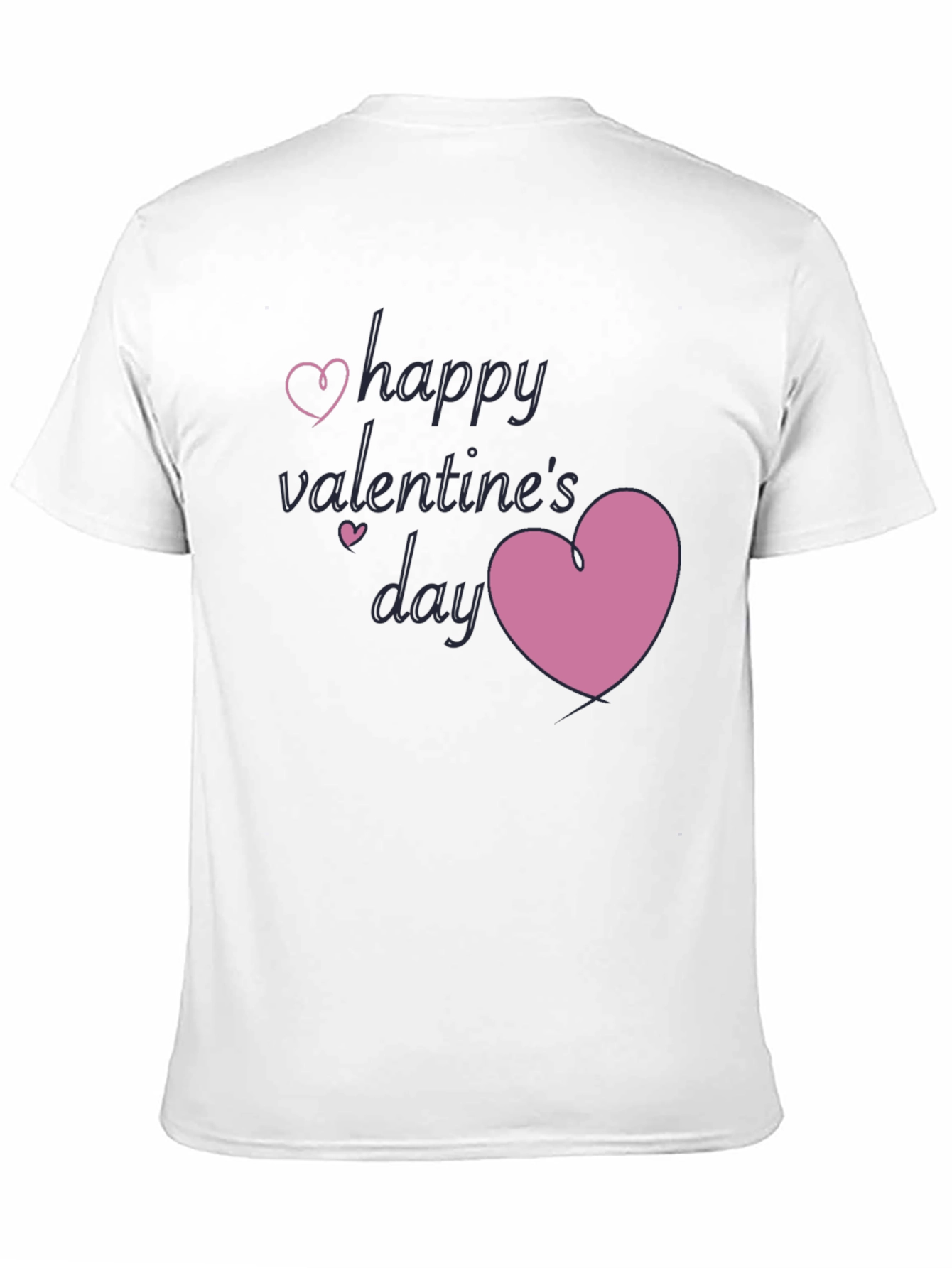 Black Happy Valentine's Day Graphic Tee view 11