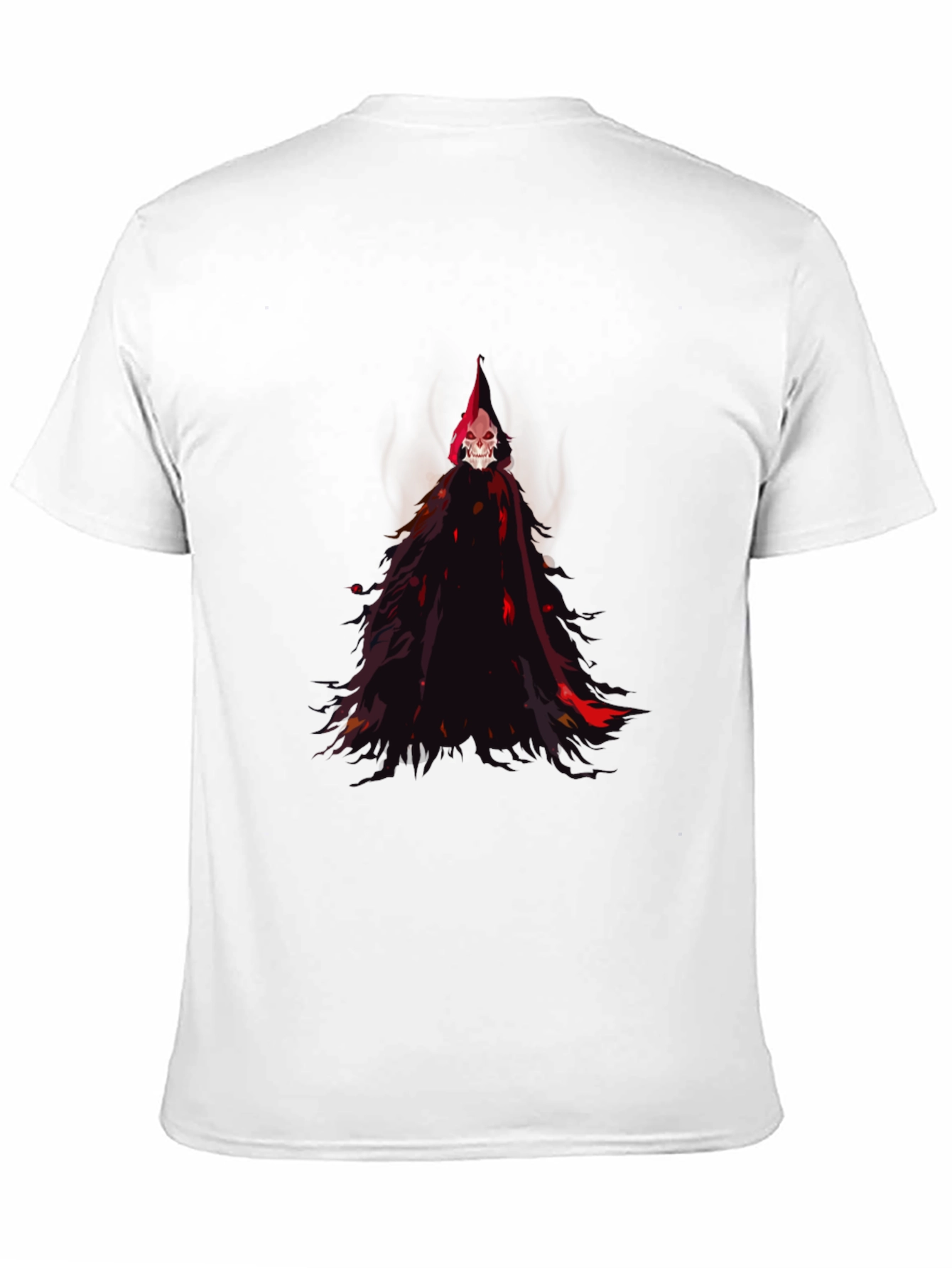 Black Grim Reaper Graphic Tee - Black view 11