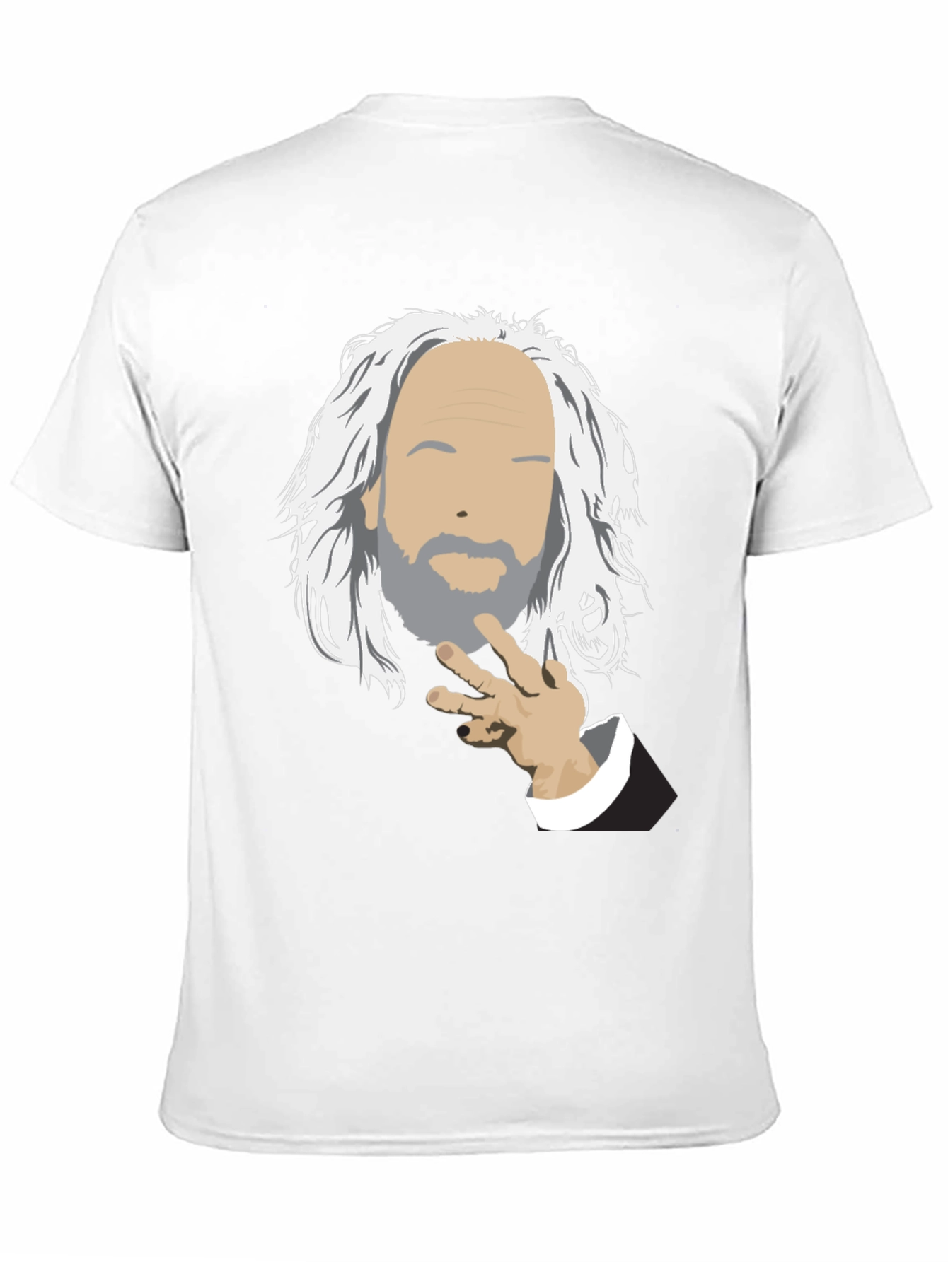 Black Philosopher Graphic Tee - Black Cotton T-Shirt view 11