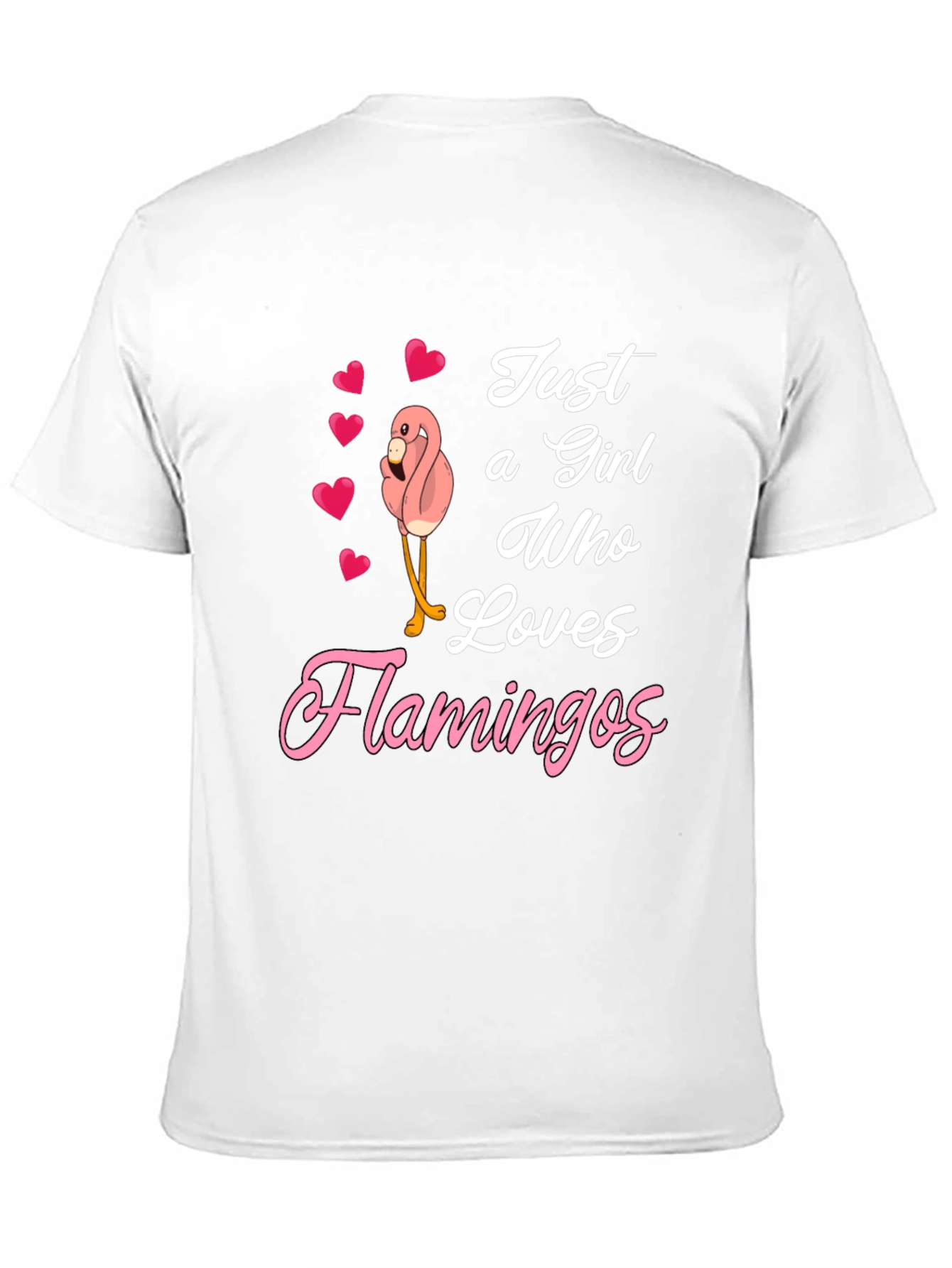 Black Girl's Flamingo Lover T-Shirt view 11