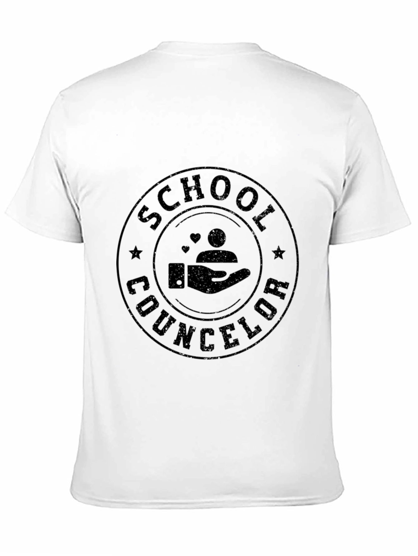 School Counselor T-Shirt - Helping Hand Graphic - 11