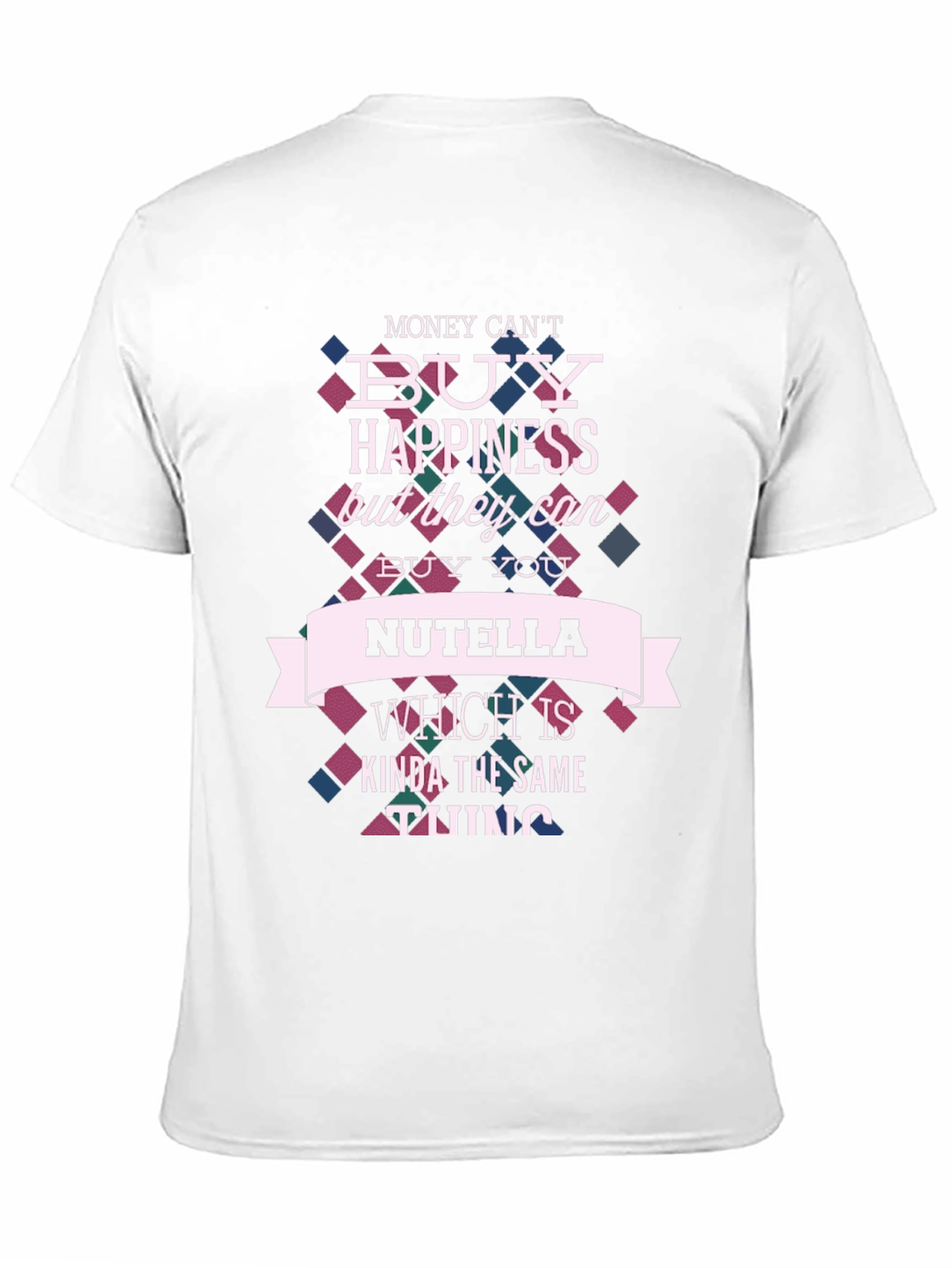 Black Nutella Happiness T-Shirt - Funny Novelty Tee view 11